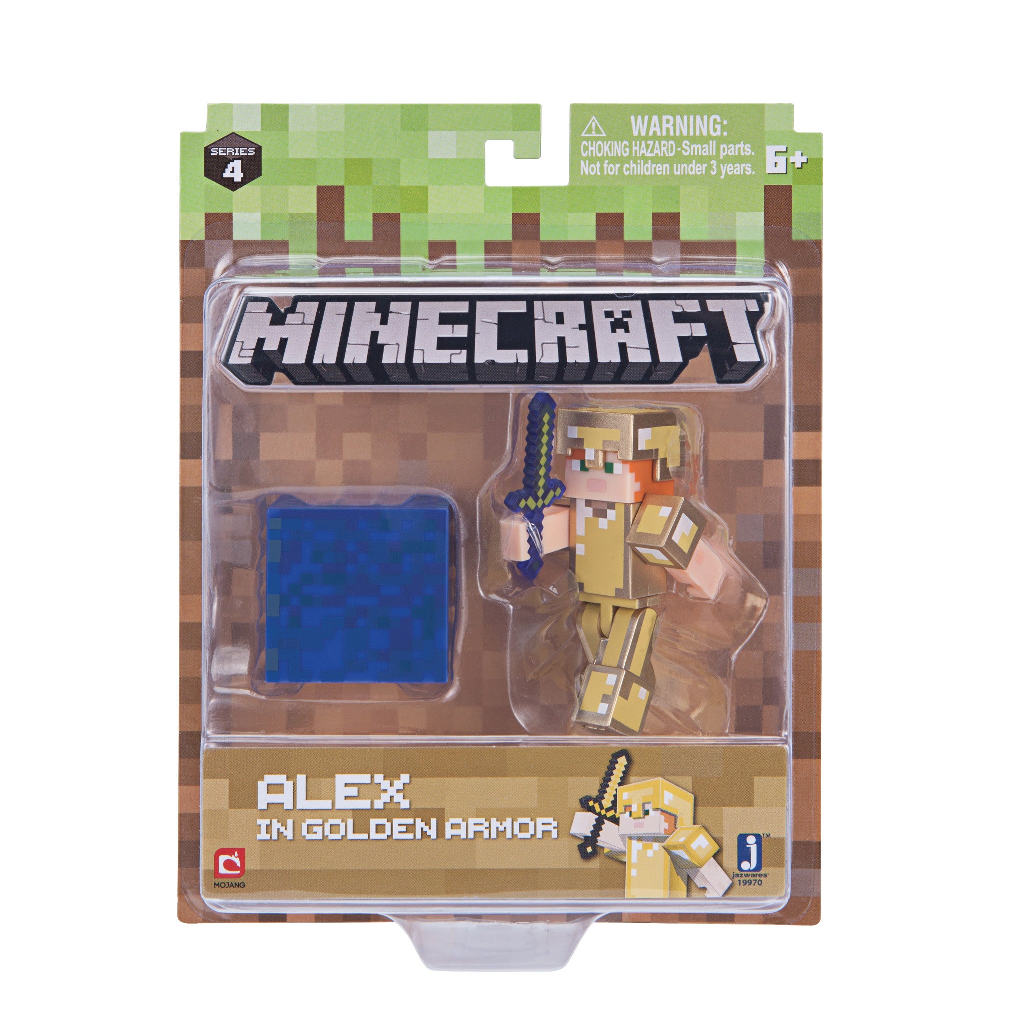 Mattel Minecraft 3.25 Action Figure, Alex in Diamond Armor, 1 - Kroger