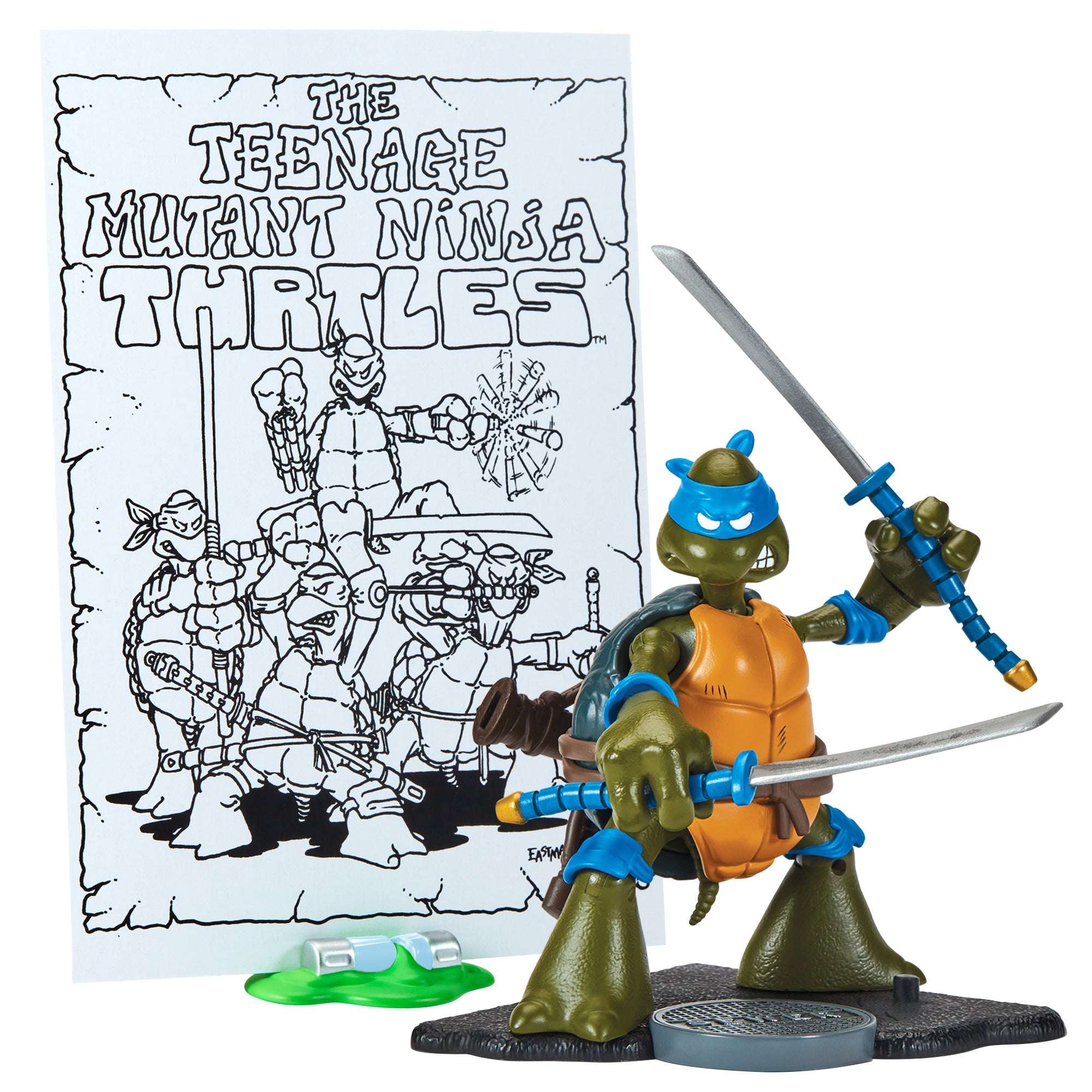 Teenage Mutant Ninja Turtles TMNT 40th Anniversary Original Sketch Leonardo