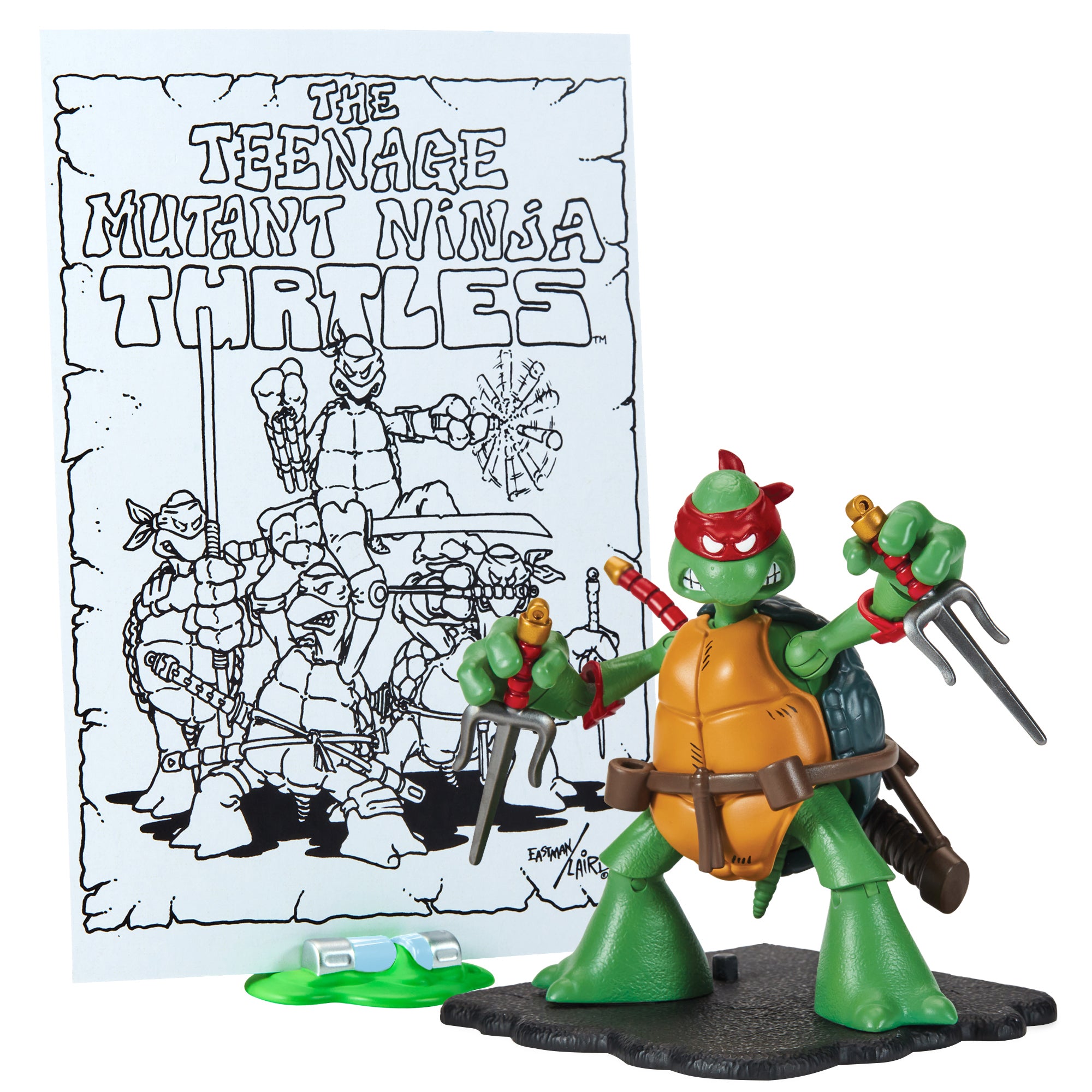 Teenage Mutant Ninja Turtles TMNT 40th Anniversary Original Sketch Raphael