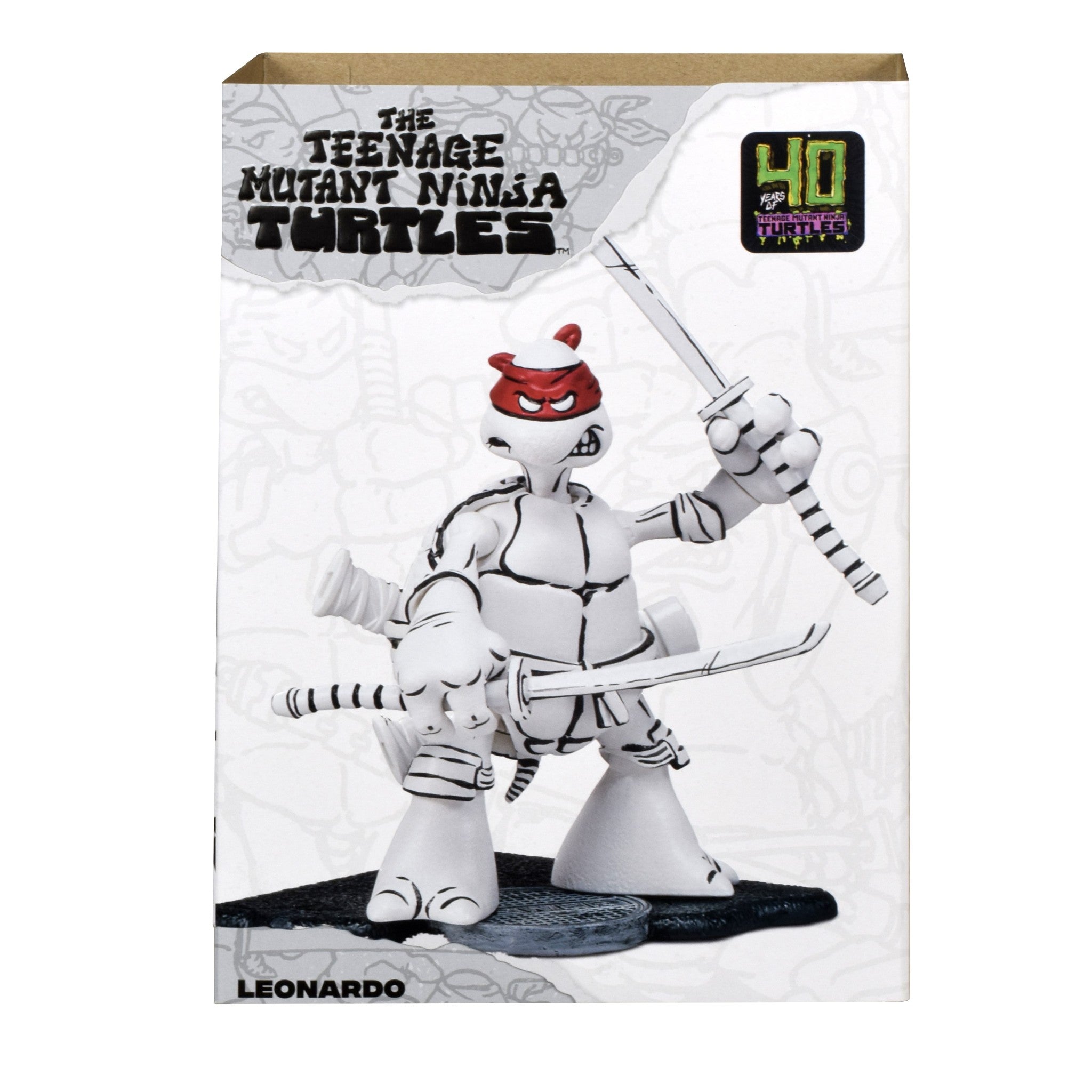 Teenage Mutant Ninja Turtles TMNT 40th Anniversary B/W Original Sketch Bundle x4 - 0