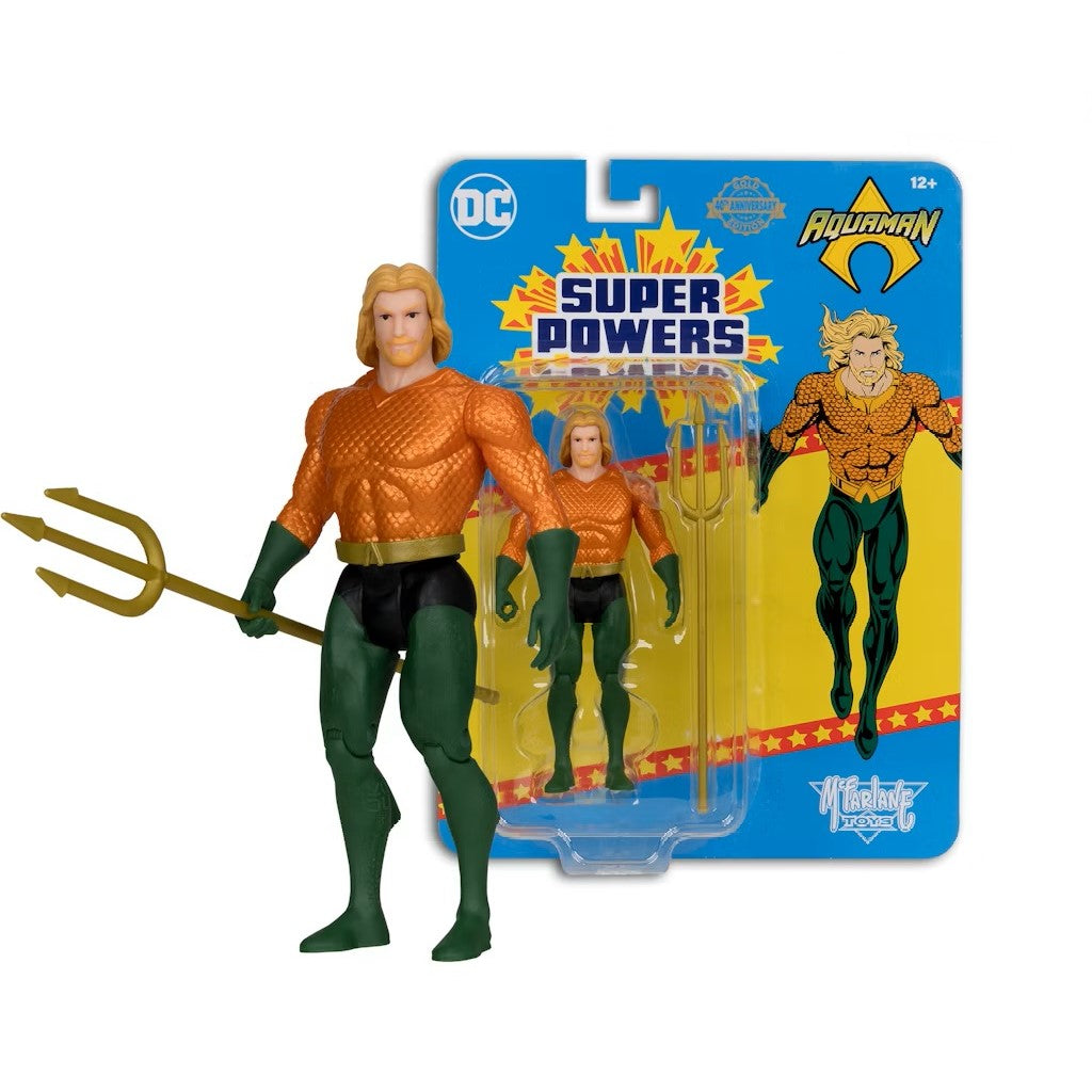 DC Direct Super Powers 2024 Aquaman Gold - McFarlane Toys