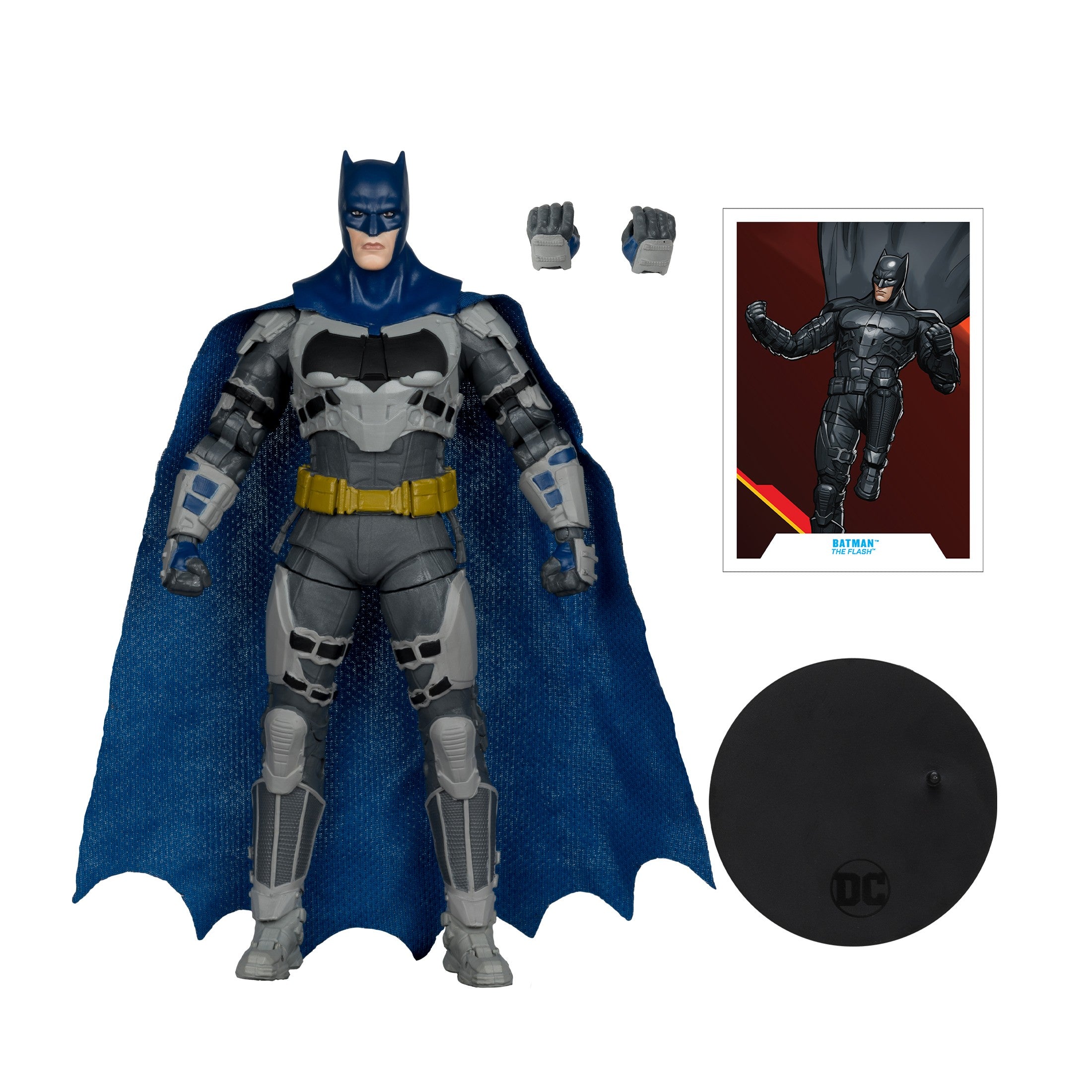 DC Multiverse Flash Movie Batman Blue/Grey PLATINUM - McFarlane Toys - 0