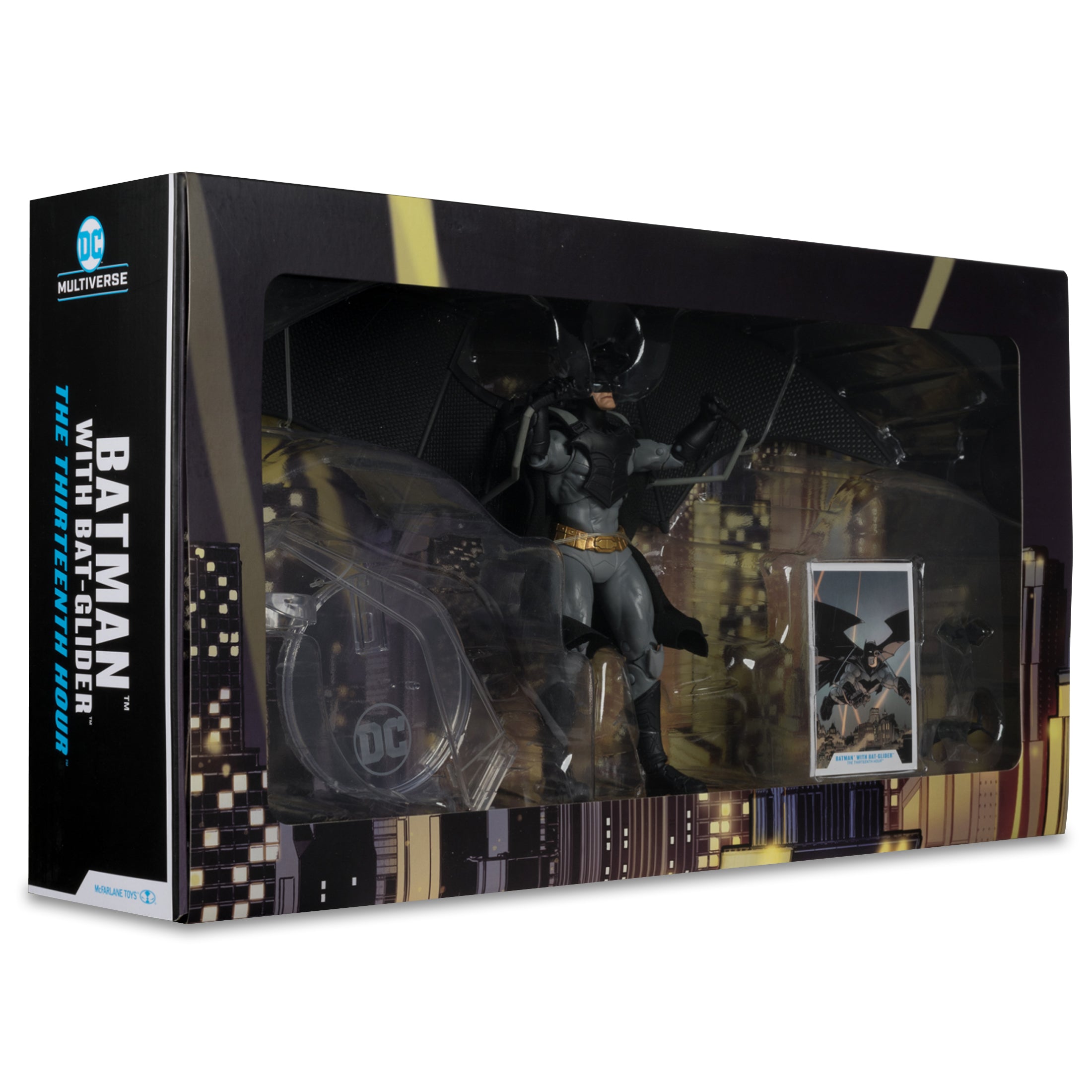 DC Multiverse The Thirteenth Hour Batman with Bat-Glider Gold Label - McFarlane