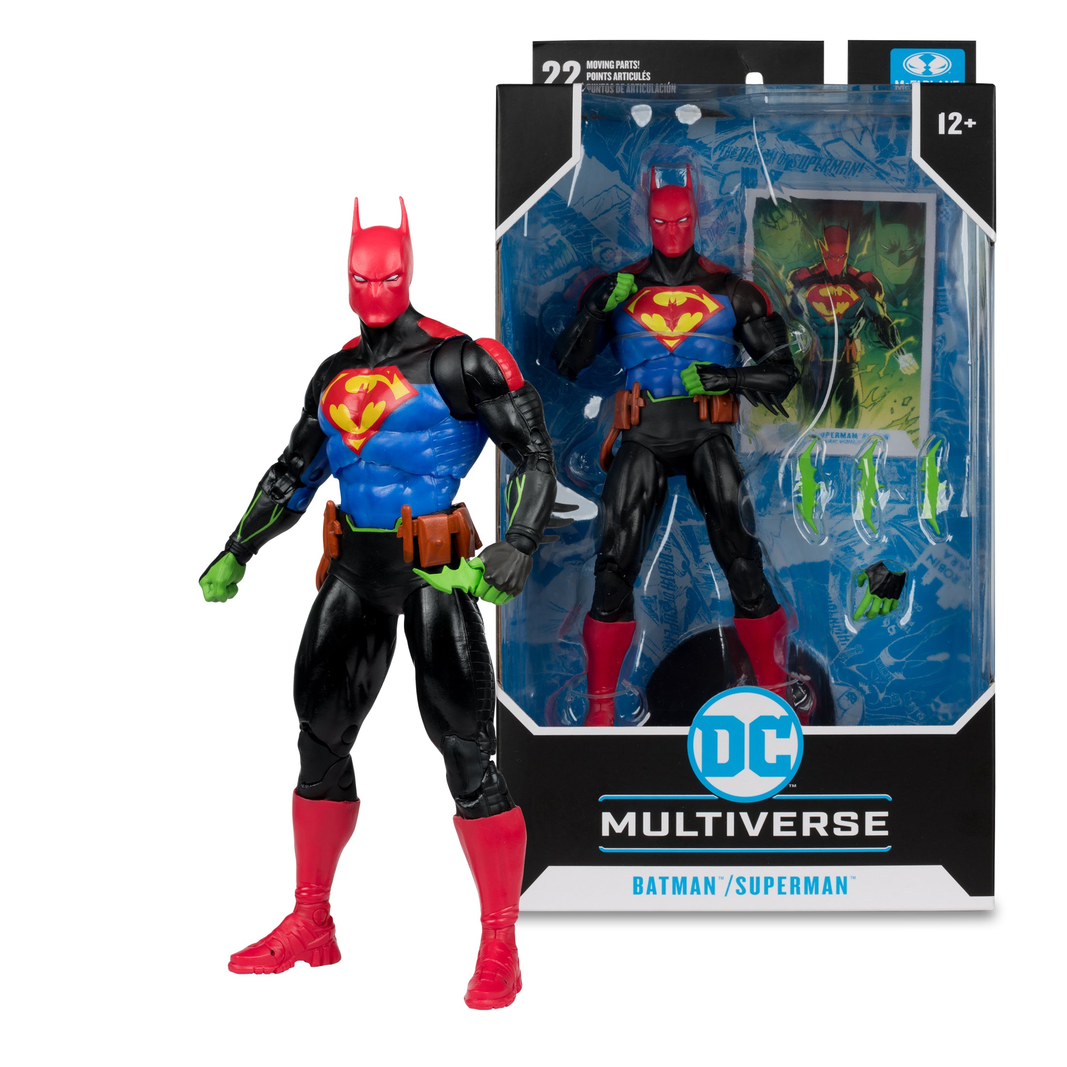 DC Multiverse Batman Superman Fusion World's Finest - McFarlane Toys