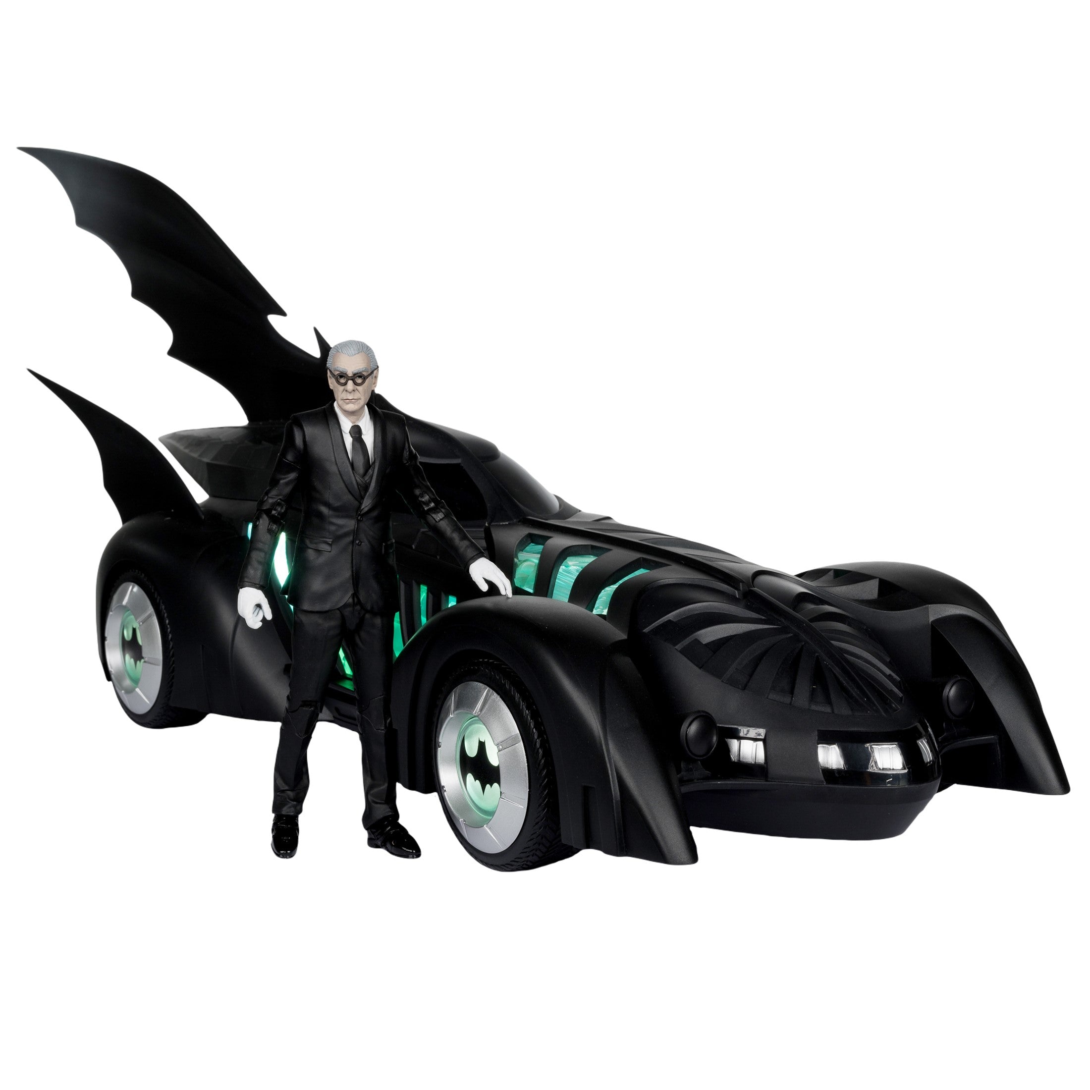 DC Multiverse Batman Forever Batmobile & Alfred Pennyworth - McFarlane Toys