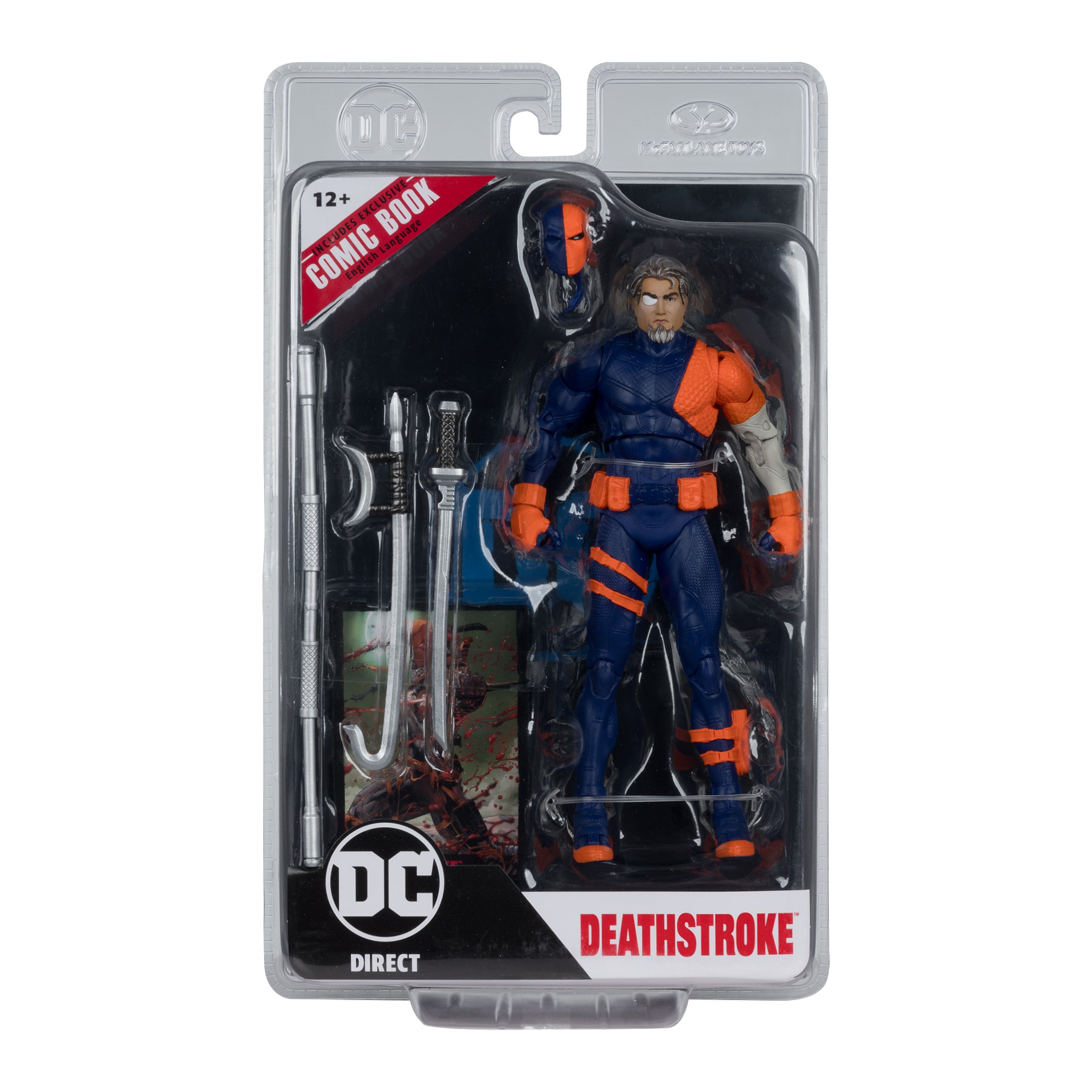 DC Direct Page Punchers DC Rebirth 7" Deathstroke with Comic