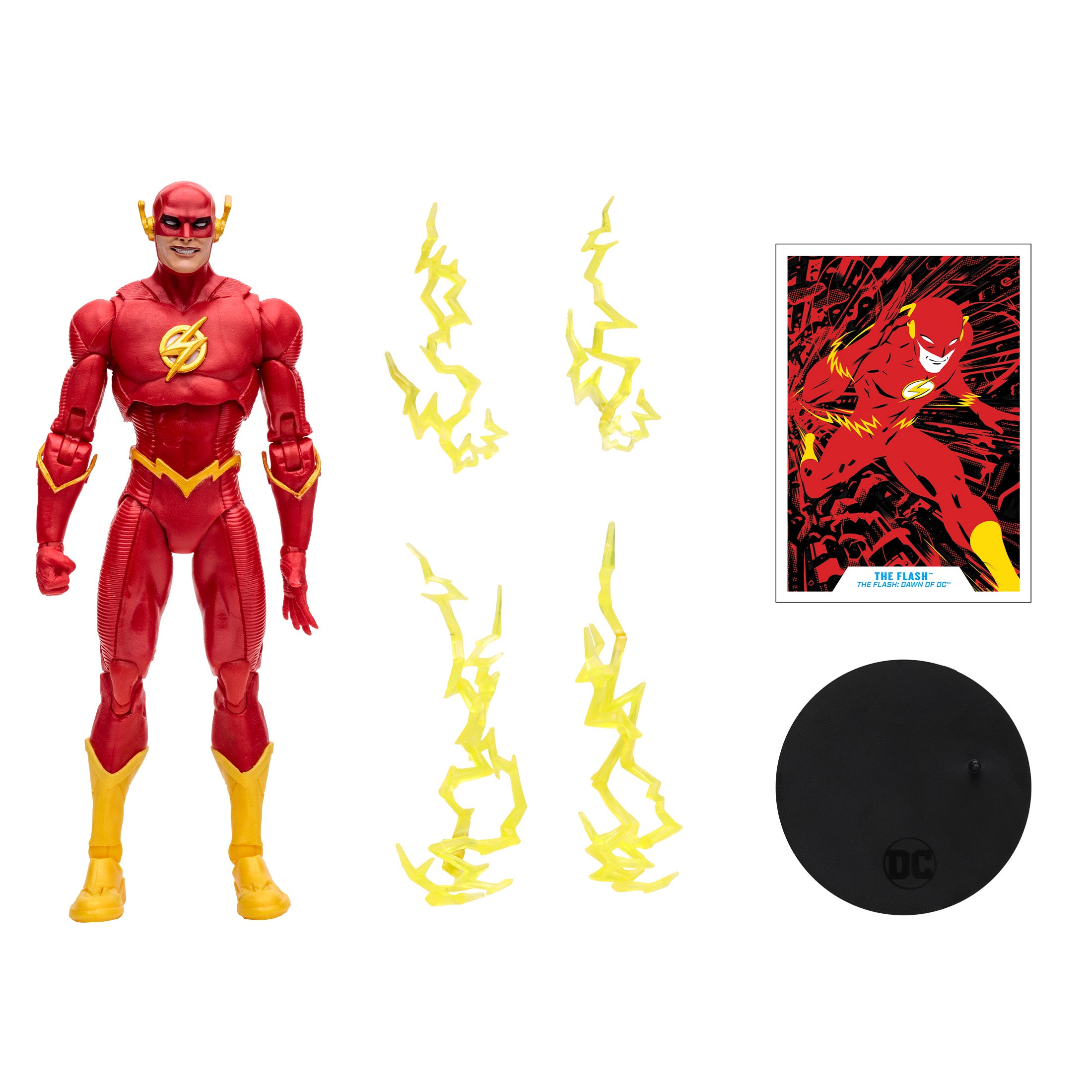 DC Multiverse Dawn of DC Flash Wally West Gold Label - McFarlane Toys - 0