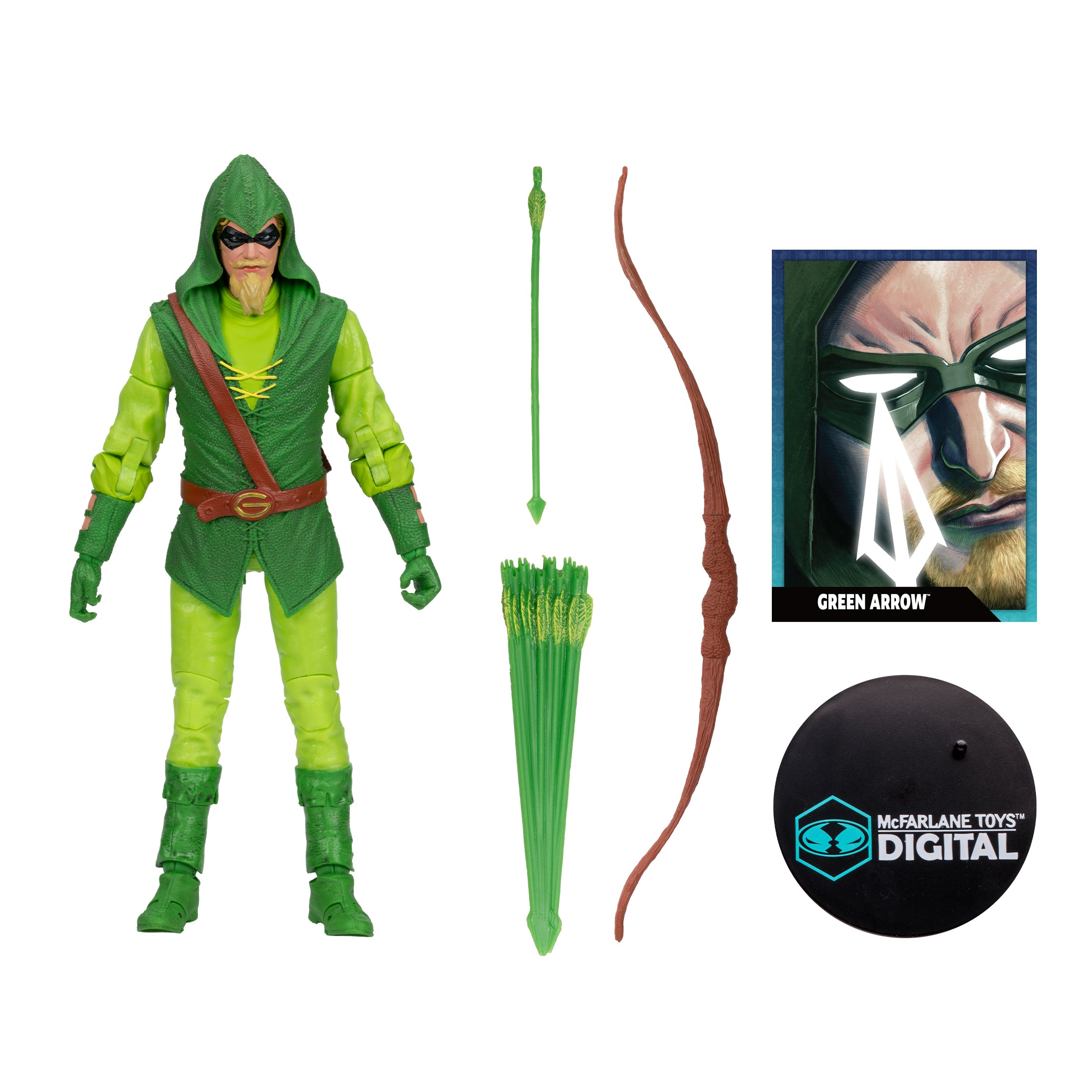 DC Multiverse Green Arrow Classic Longbow Hunter - McFarlane DC Direct Digital - 0