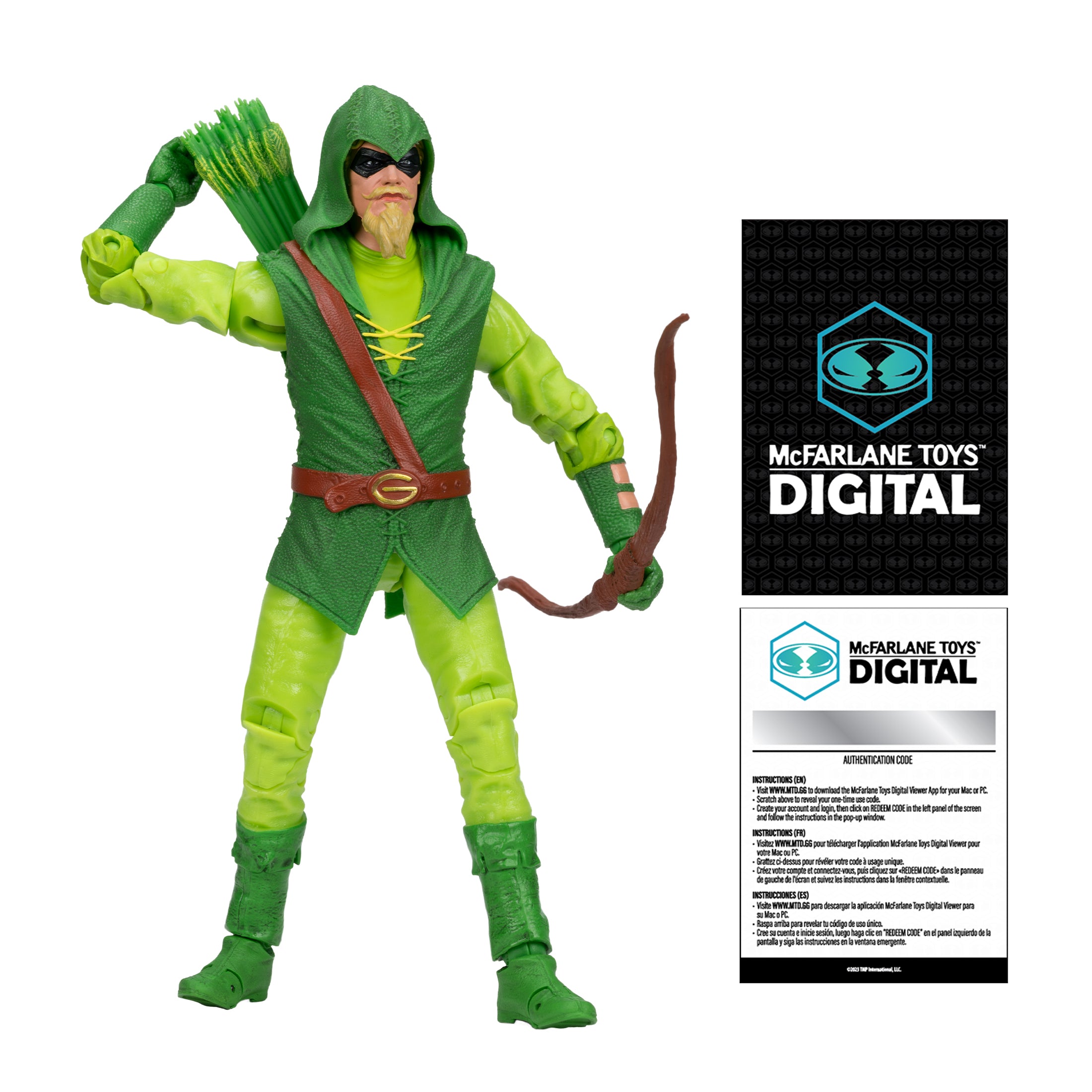 DC Multiverse Green Arrow Classic Longbow Hunter - McFarlane DC Direct Digital