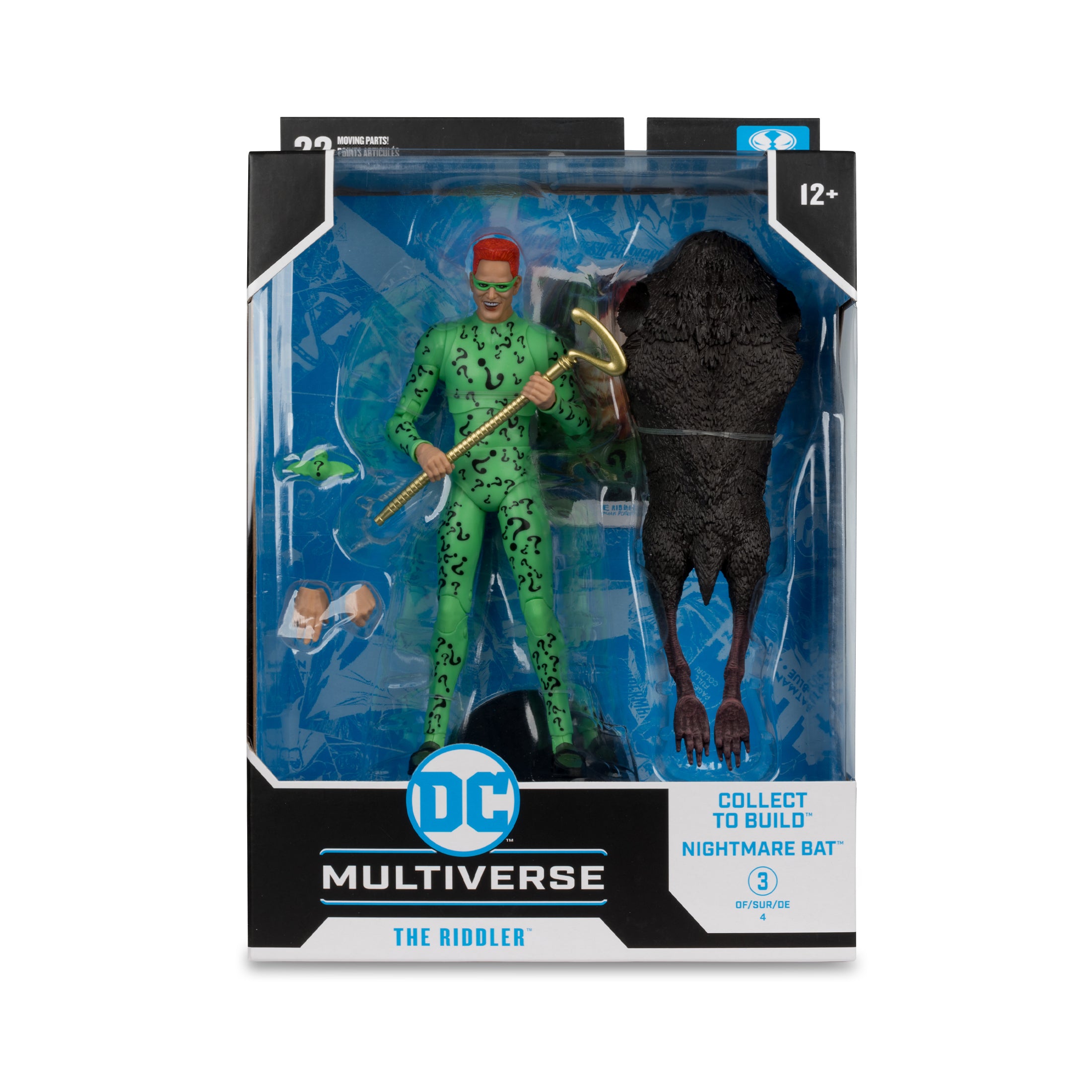 DC Multiverse Batman Forever Movie The Riddler BAF Giant Bat - McFarlane Toys