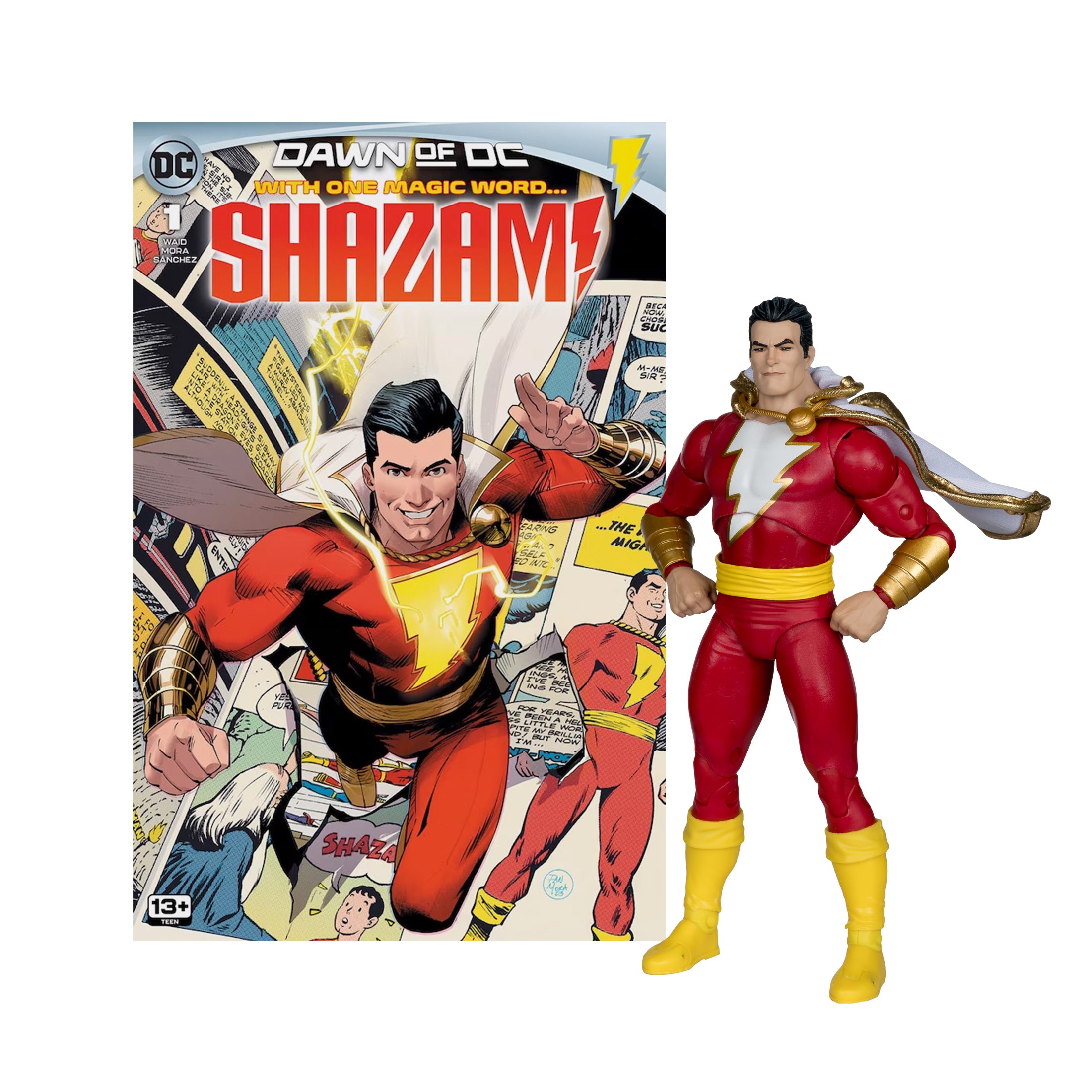 DC Direct Page Punchers Shazam 7" Dawn of DC - McFarlane Toys