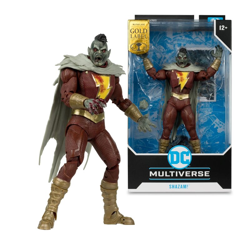 DC Multiverse DC vs Vampires Shazam Gold Label - McFarlane Toys