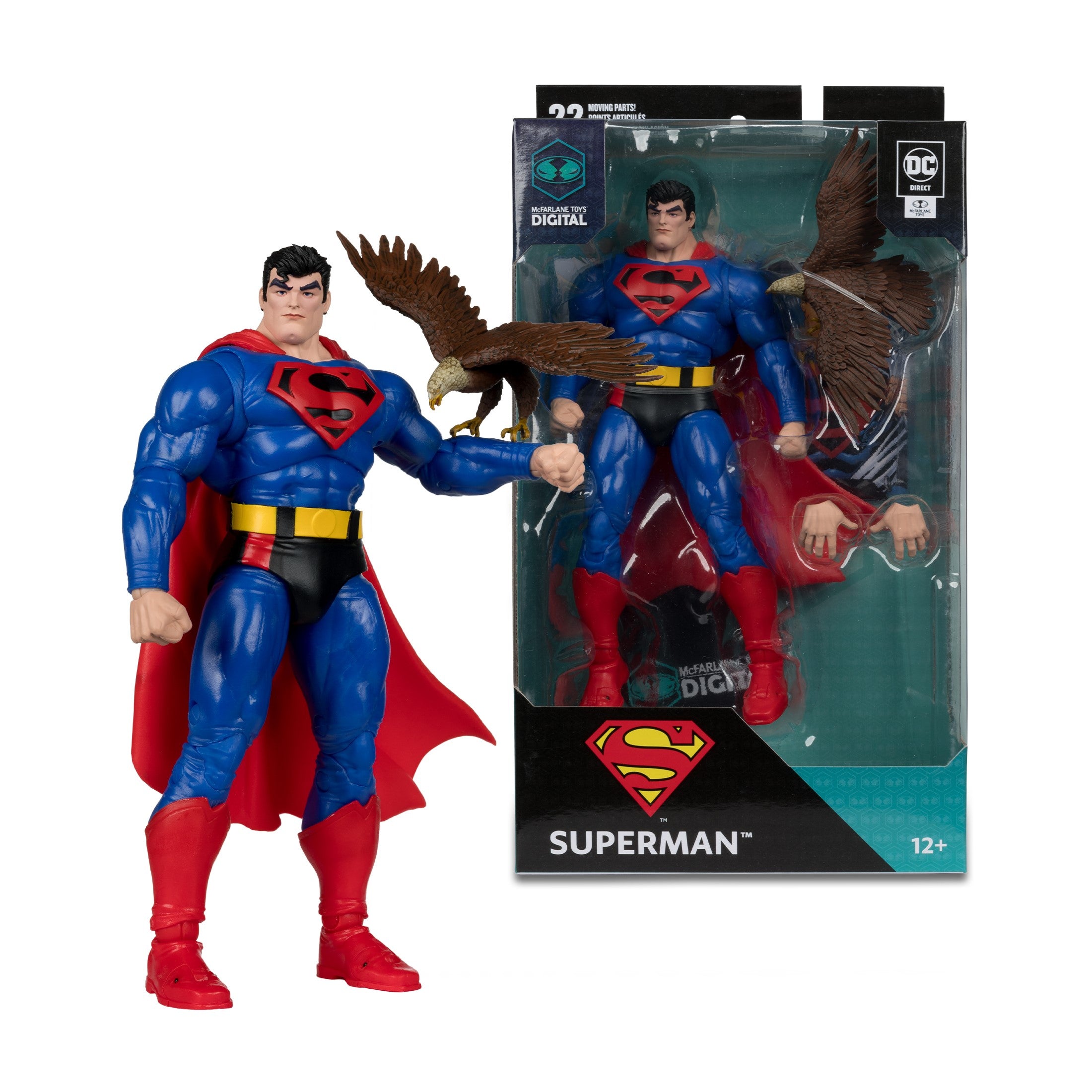 DC Multiverse Superman Our Worlds At War - McFarlane DC Direct Digital