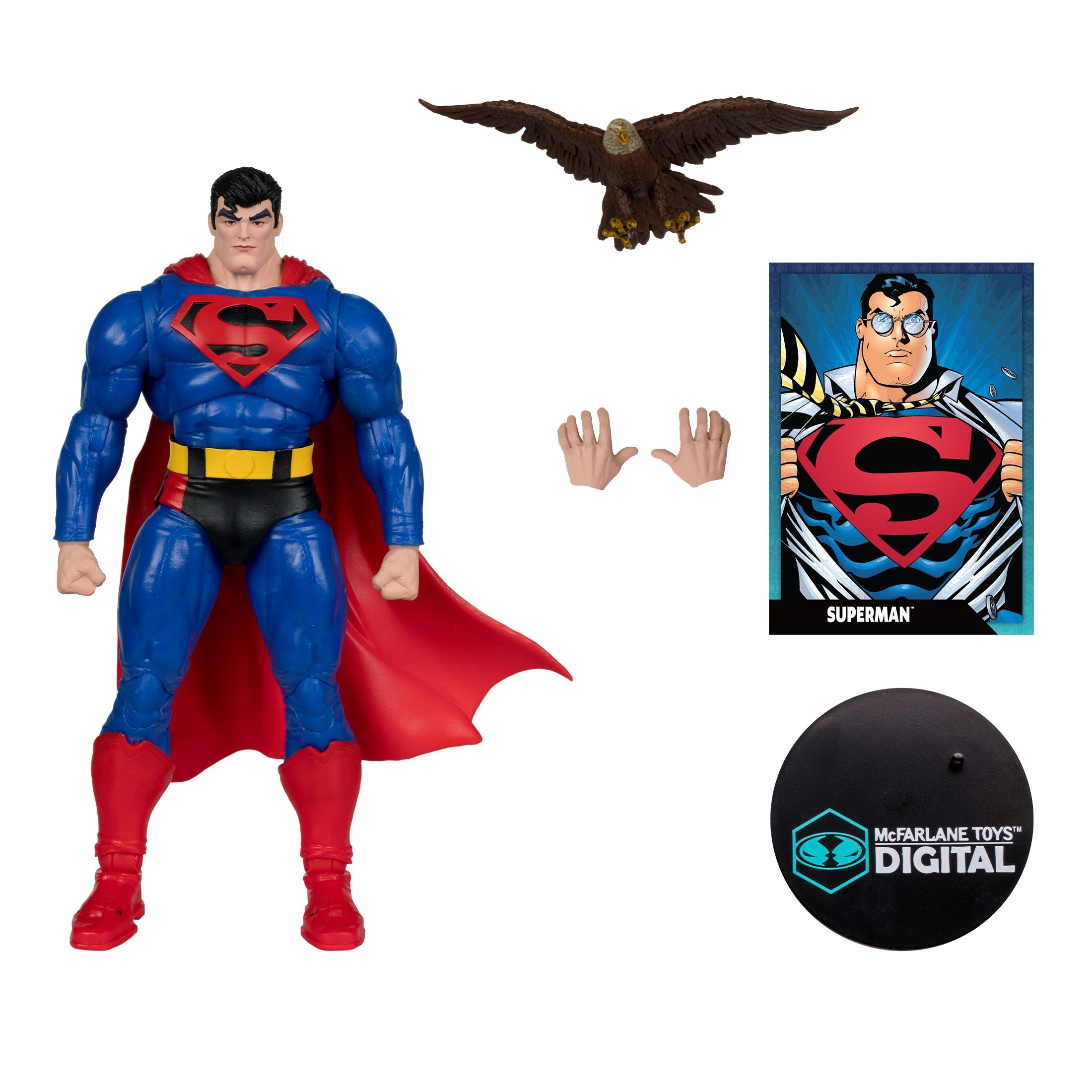 DC Multiverse Superman Our Worlds At War - McFarlane DC Direct Digital