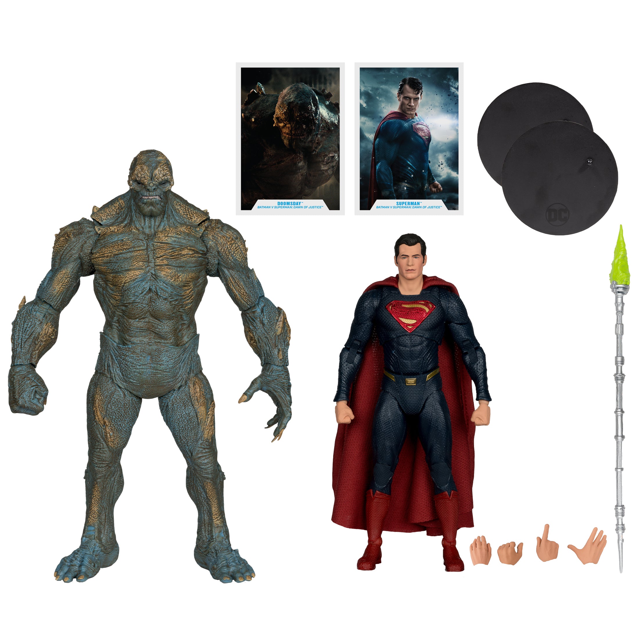 DC Multiverse Batman vs Superman Doomsday vs Superman 2 Pack - McFarlane Toys - 0