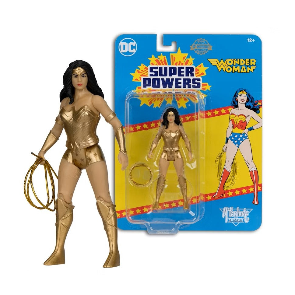 DC Direct Super Powers 2024 Wonder Woman Gold - McFarlane Toys