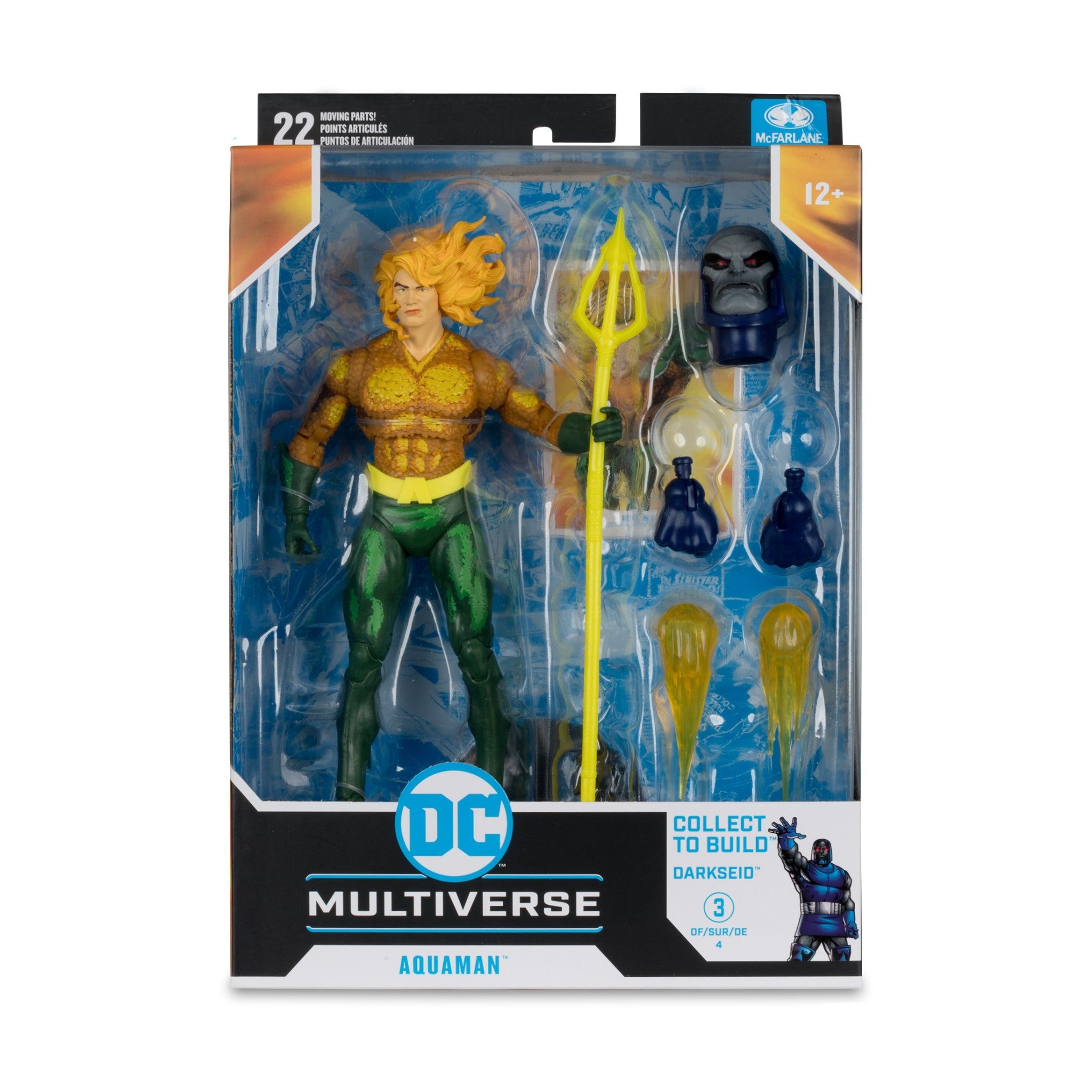 DC Multiverse Justice League Task Force Aquaman Darkseid BAF - McFarlane Toys