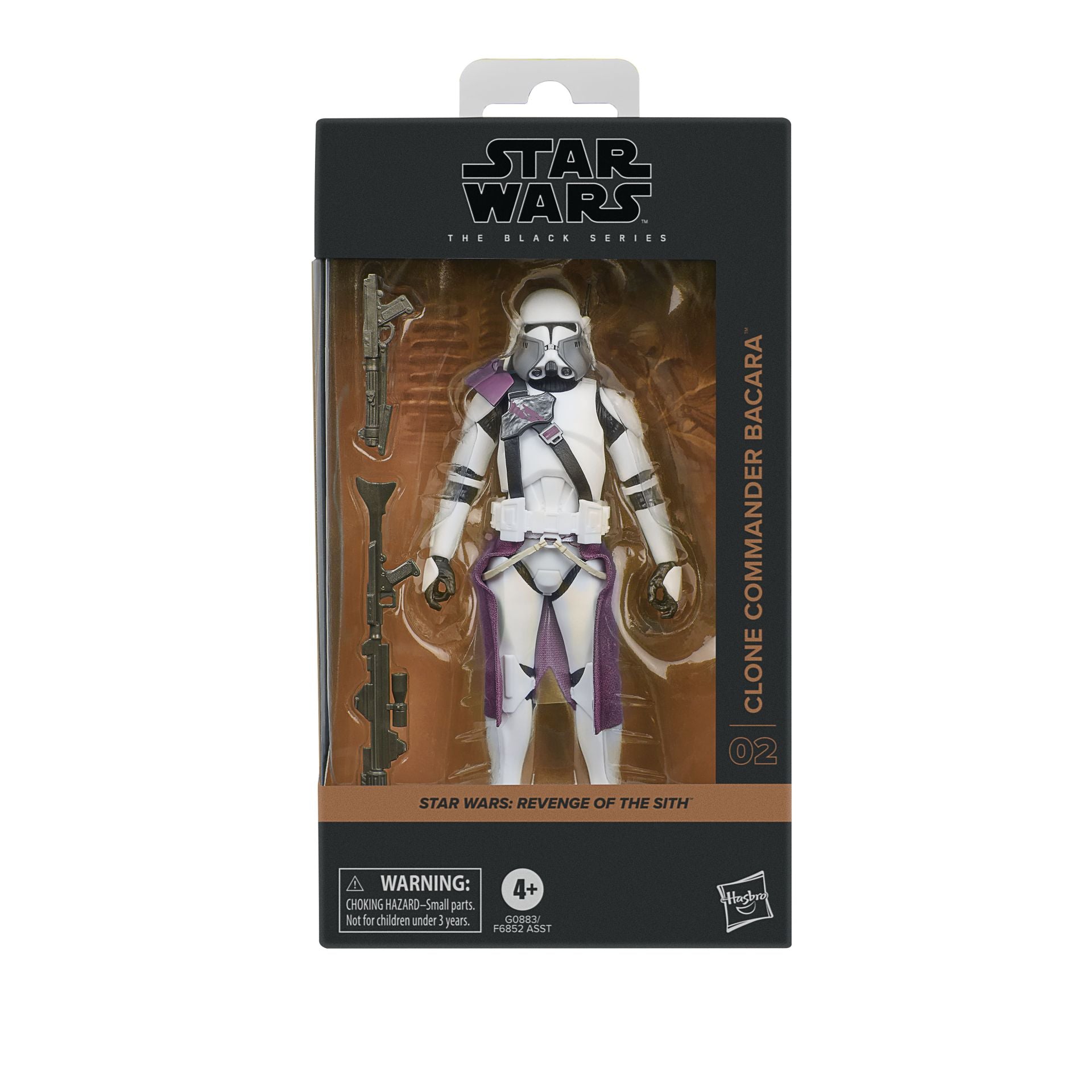 Star Wars Black Series 6" Revenge of the Sith Clone Commander Bacara