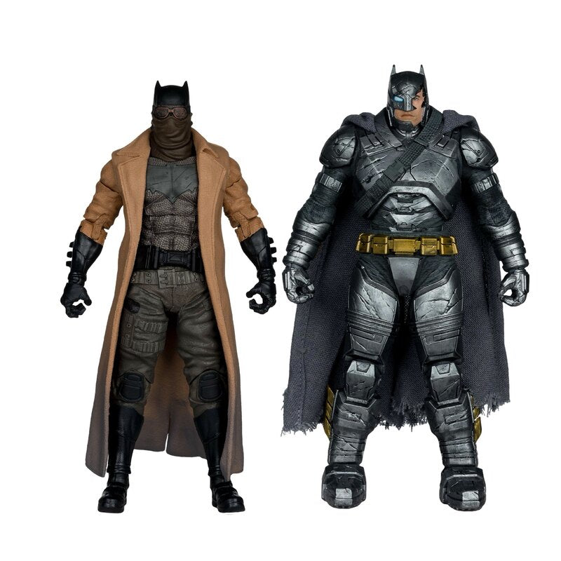 DC Multiverse Batman vs Superman Batman Knightmare & Batman Armored Gold Label