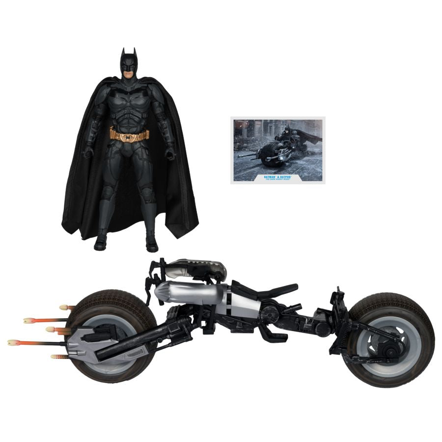 DC Multiverse The Dark Knight Rises Batman & Batpod - McFarlane Toys - 0