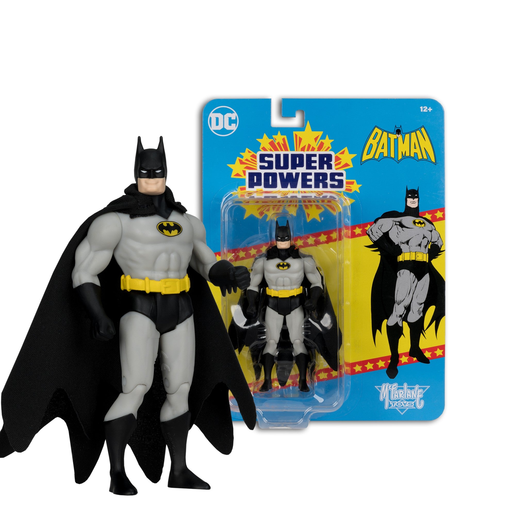 DC Direct Super Powers 2024 Batman Black/Grey - McFarlane Toys