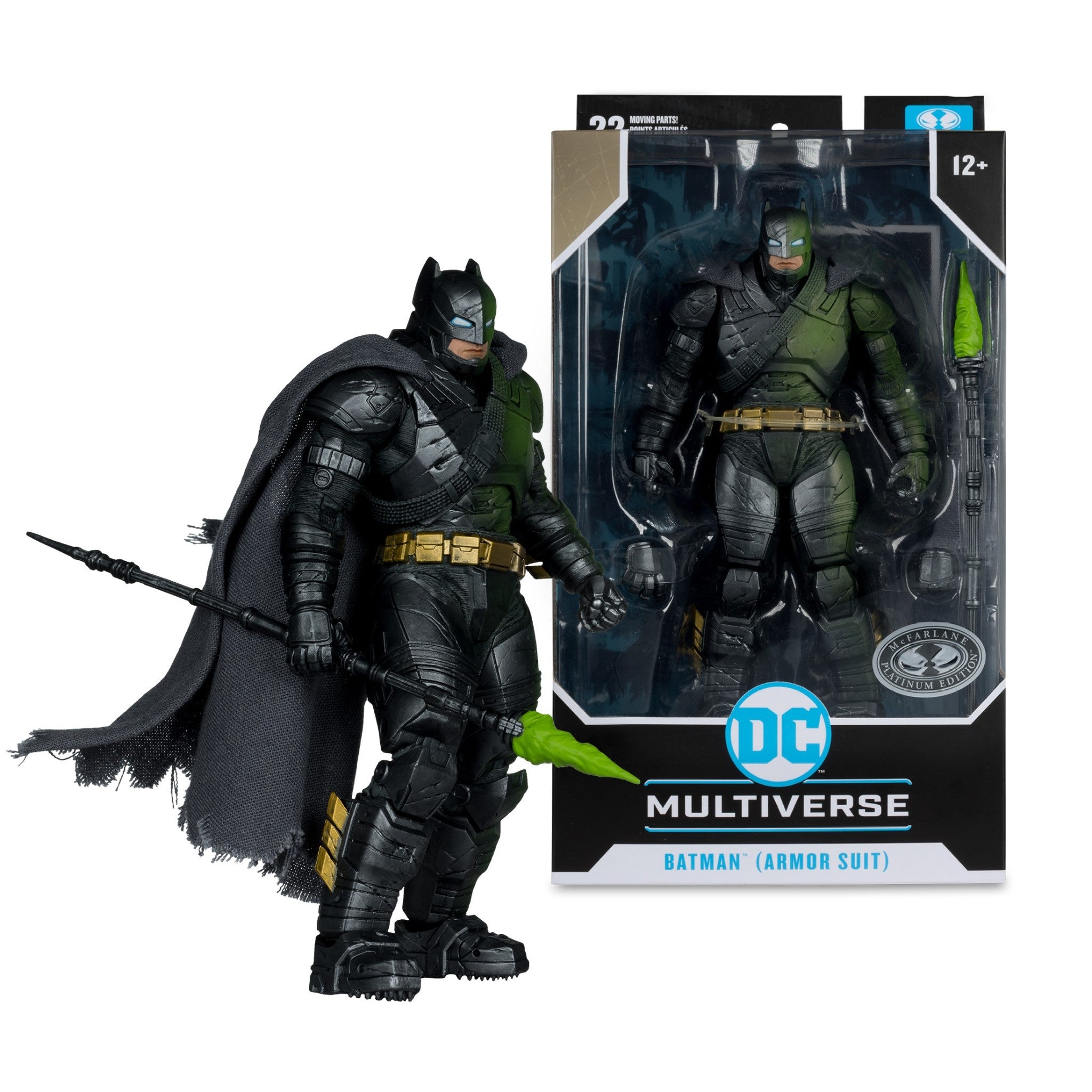 DC Multiverse Batman vs Superman Armored Batman PLATINUM - McFarlane T ...