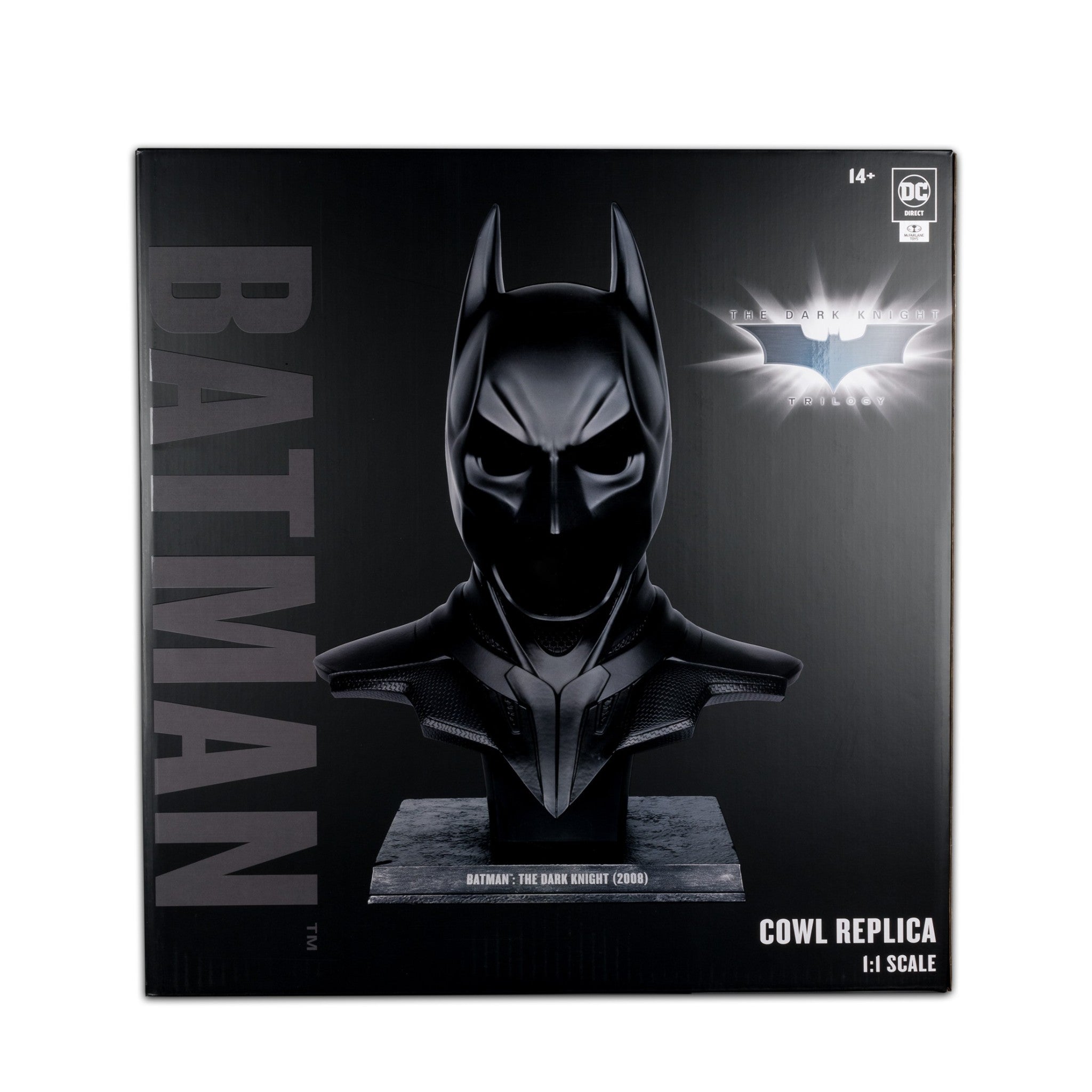 DC Direct Batman Cowl Replica 2008 The Dark Knight 1:1 Scale - McFarlane Toys - 0