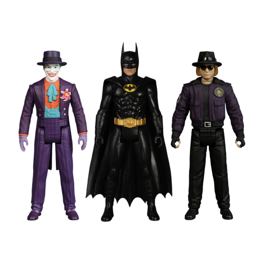 Batman 1989 5 Points Figure Set of 3 - Mezco Toys