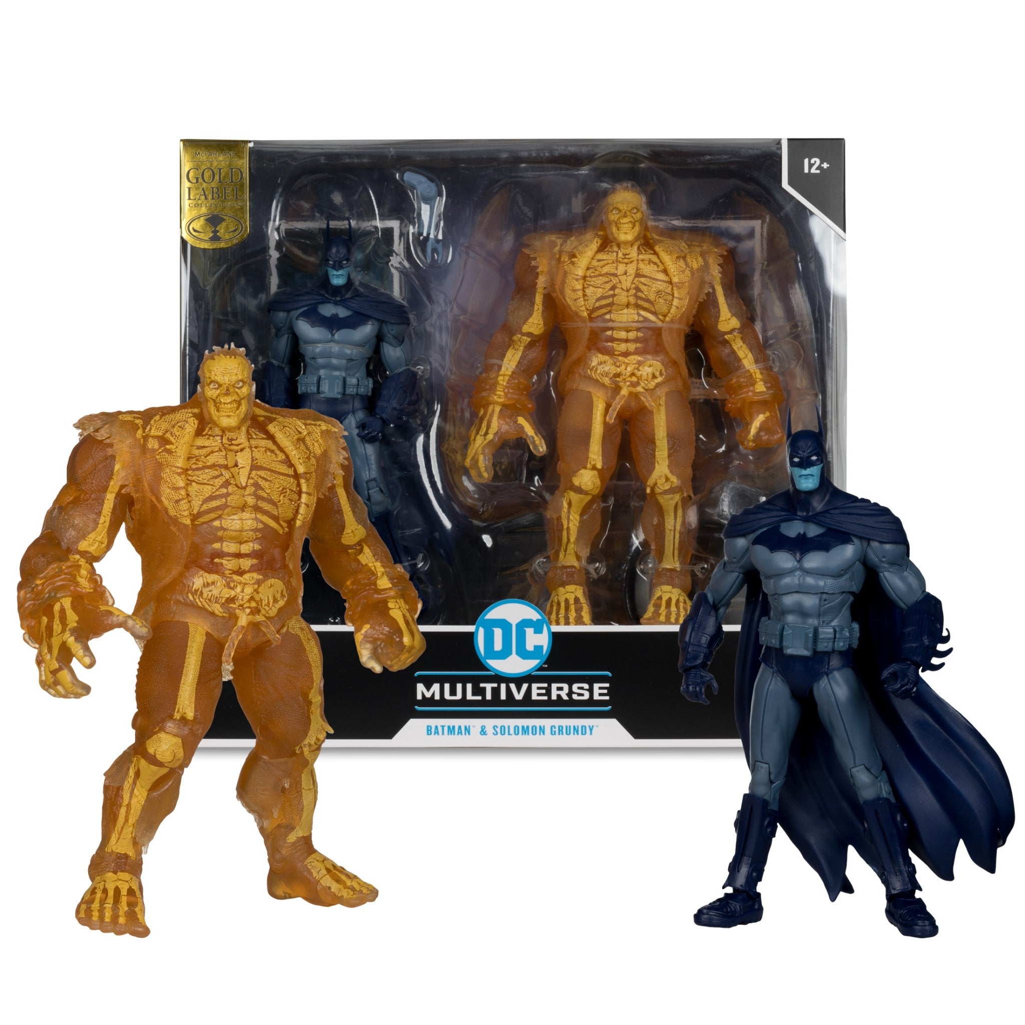 DC Multiverse Arkham Citty Batman & Solomon Grundy 2 Pack Gold Label - McFarlane