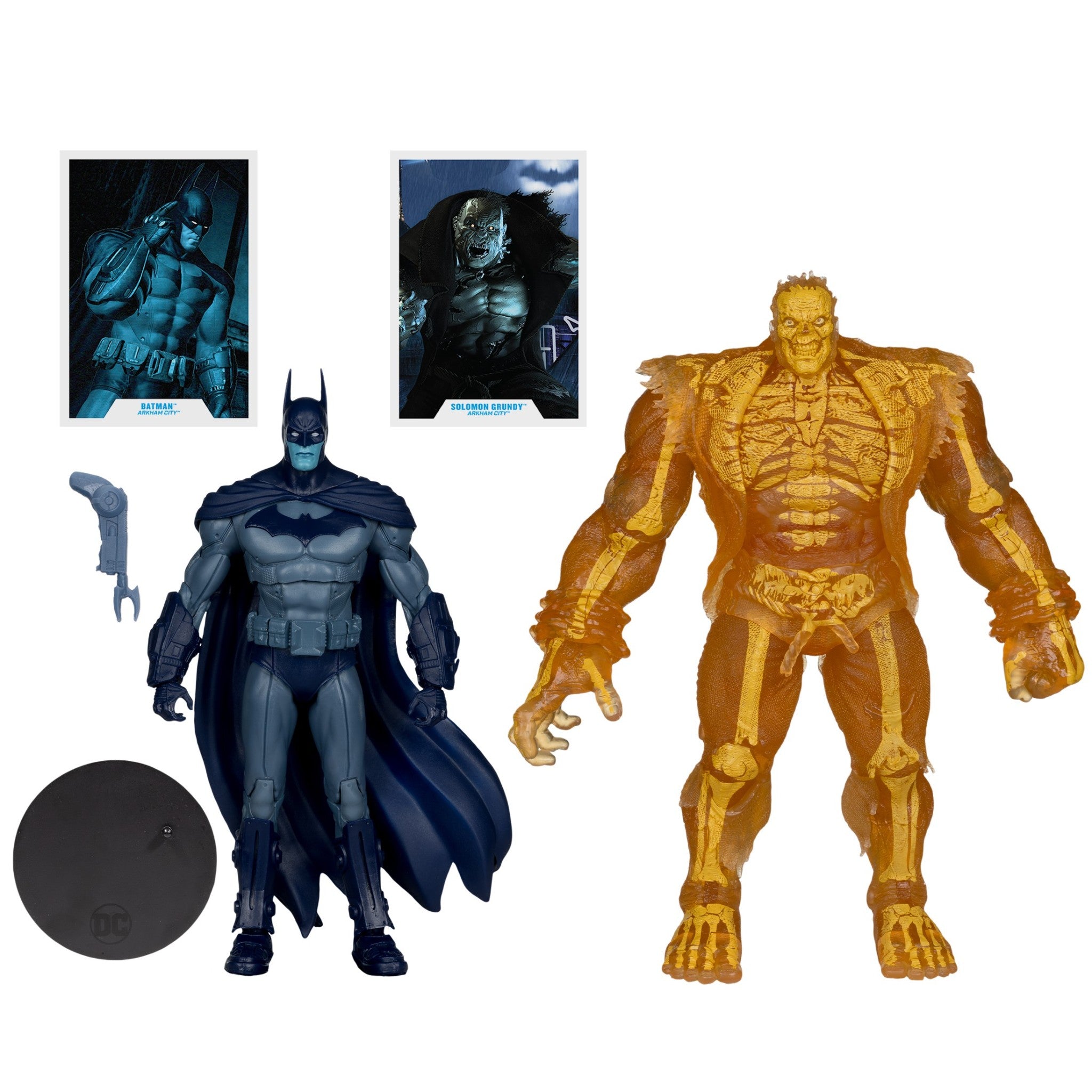 DC Multiverse Arkham Citty Batman & Solomon Grundy 2 Pack Gold Label - McFarlane - 0