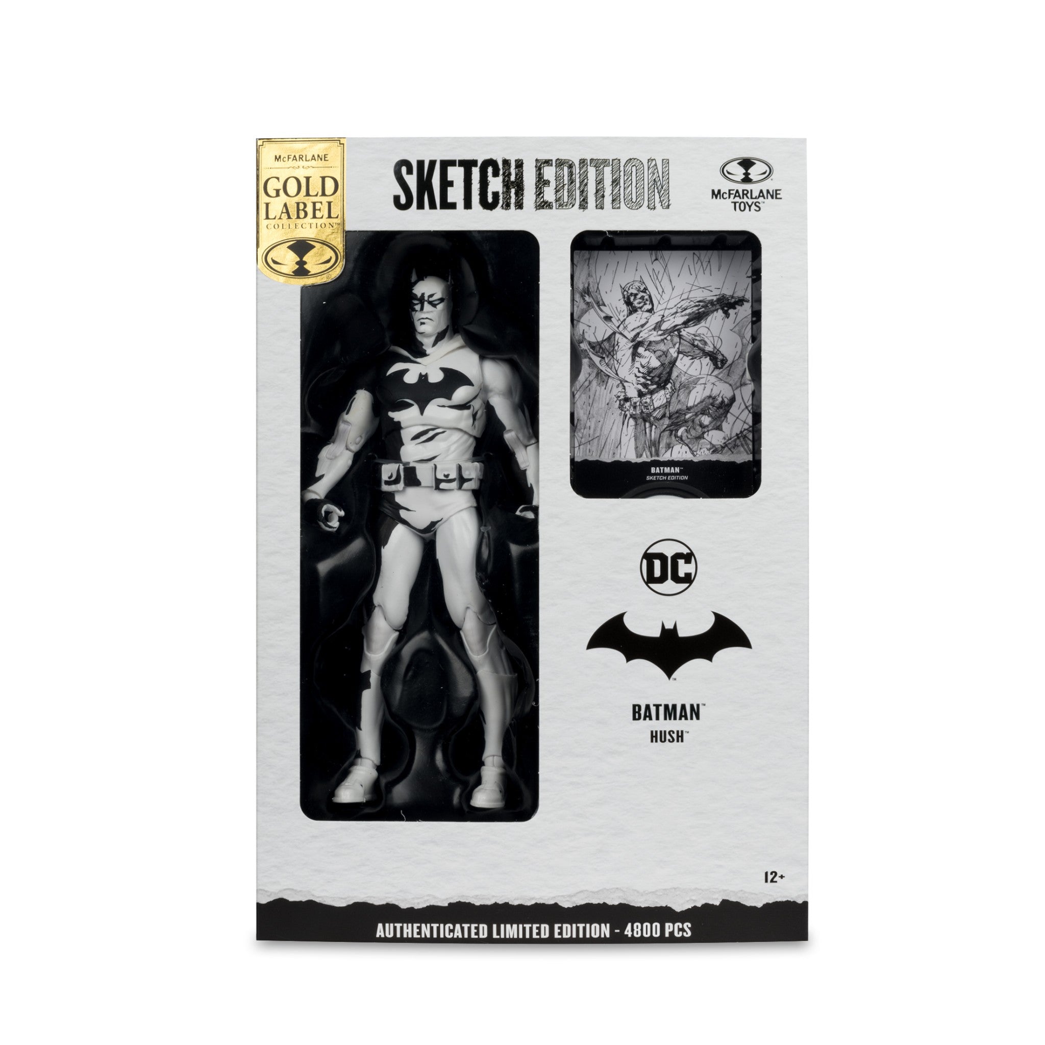 DC Multiverse Sketch Edition Batman Hush Gold Label - McFarlane Toys