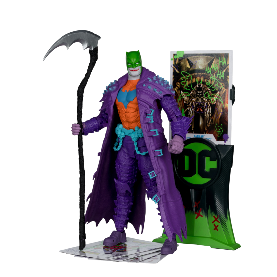 DC Multiverse Dark Nights Death Metal Batman Jokerized Gold Label - McFarlane