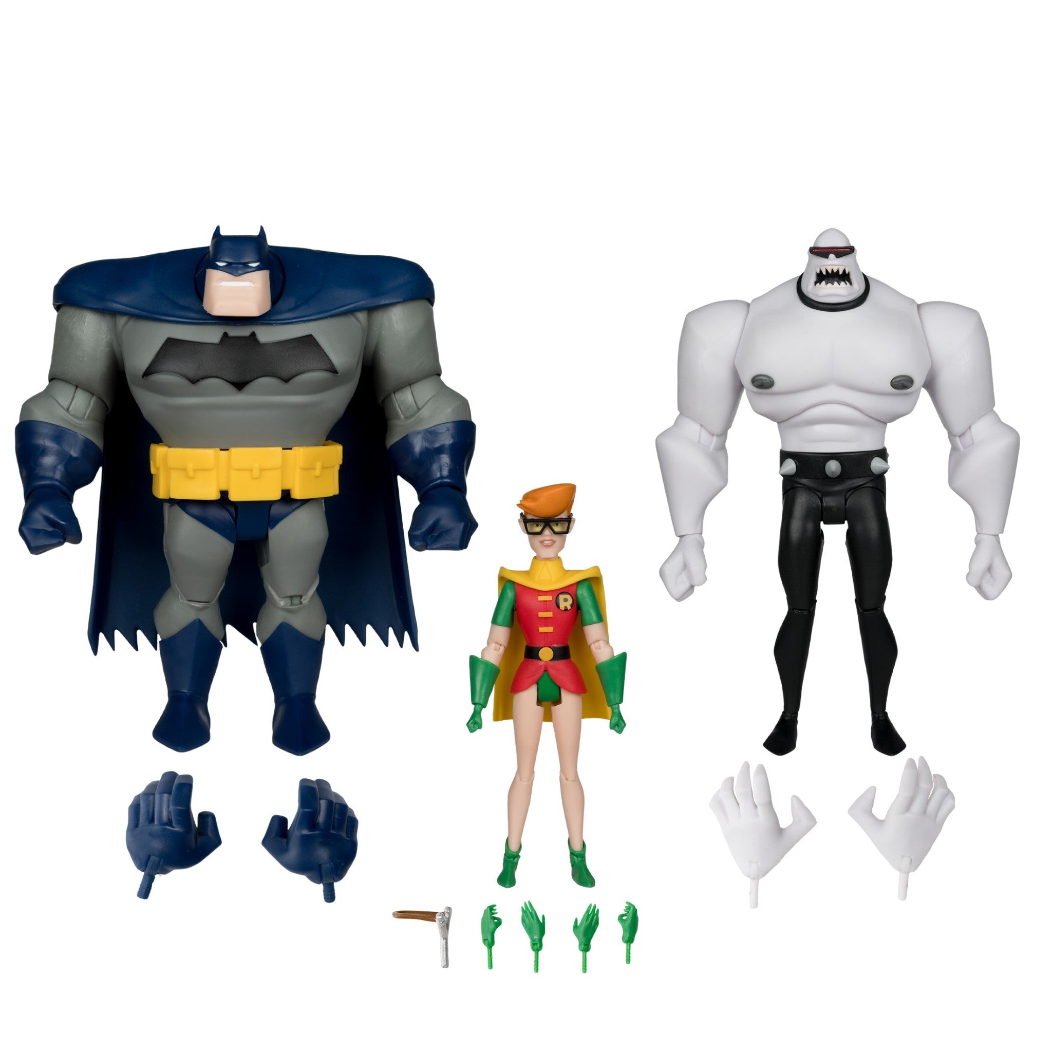 DC Direct New Batman Adventures Batman Mutant Leader & Robin 3 Pack - McFarlane - 0