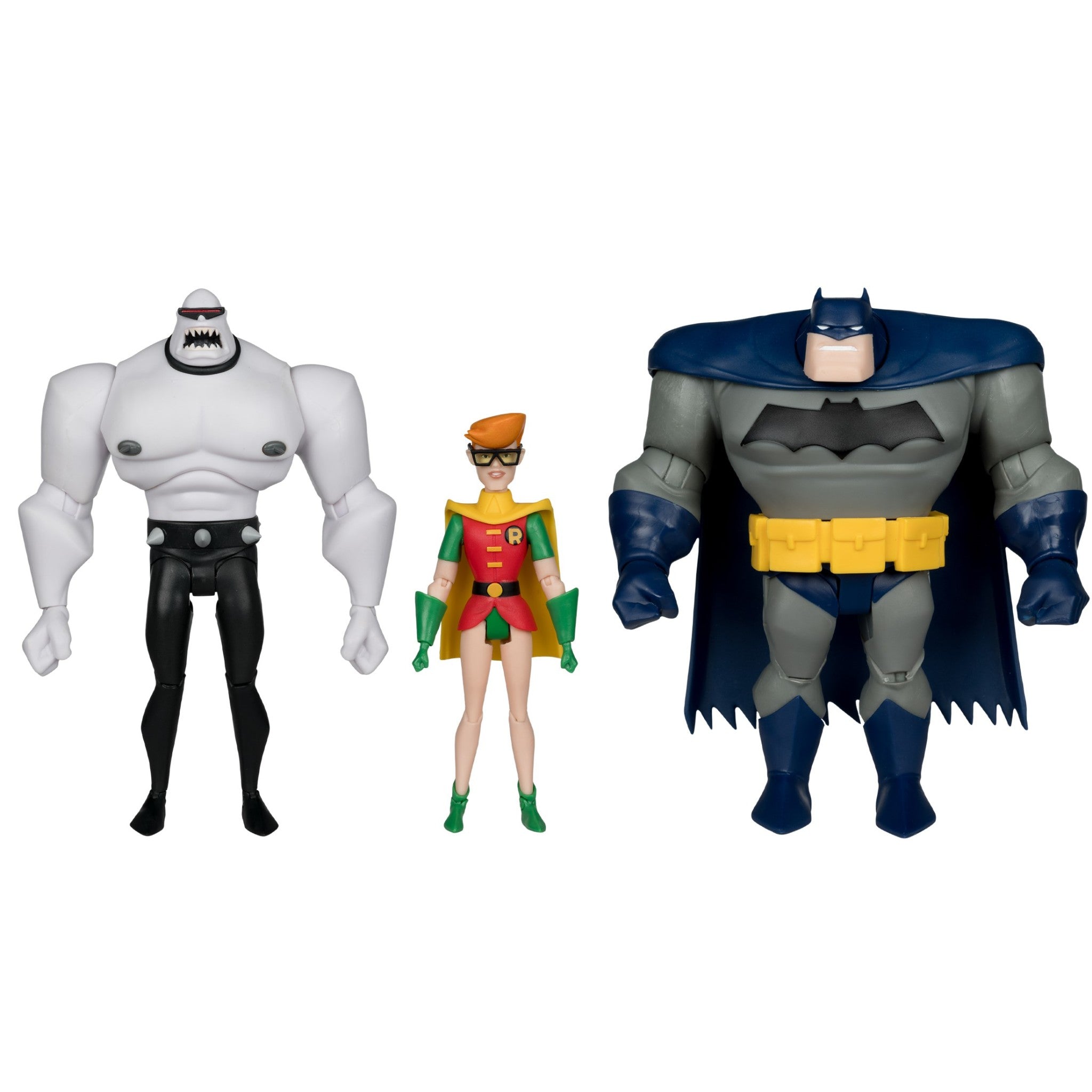 DC Direct New Batman Adventures Batman Mutant Leader & Robin 3 Pack - McFarlane