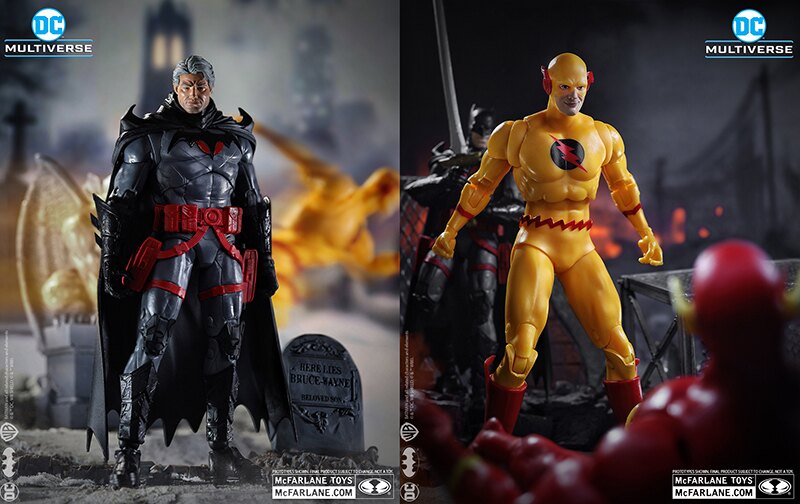 DC Multiverse Flashpoint Thomas Wayne Batman & Professor Zoom 2 Pack - McFarlane