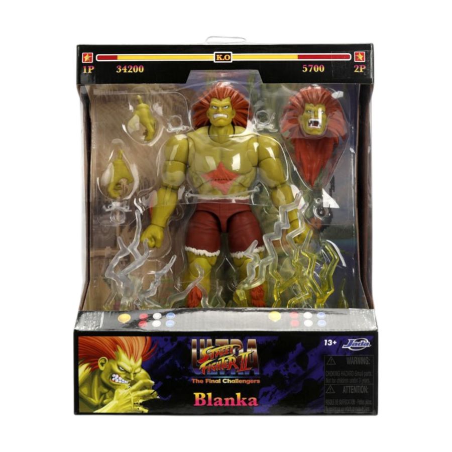 Street Fighter II Blanka 6" Figure - Jada Toys