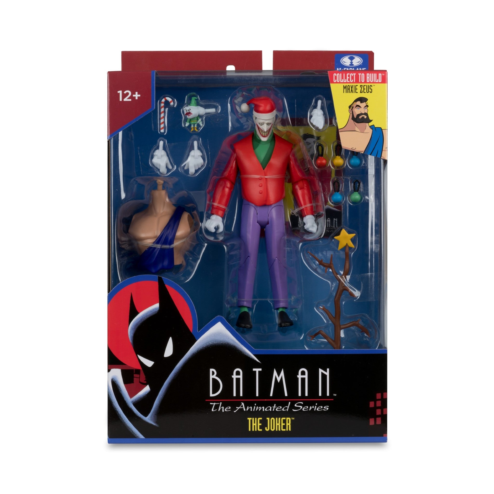 DC Direct BTAS Batman the Animated Series Christmas with Joker BAF Maxie Zeus