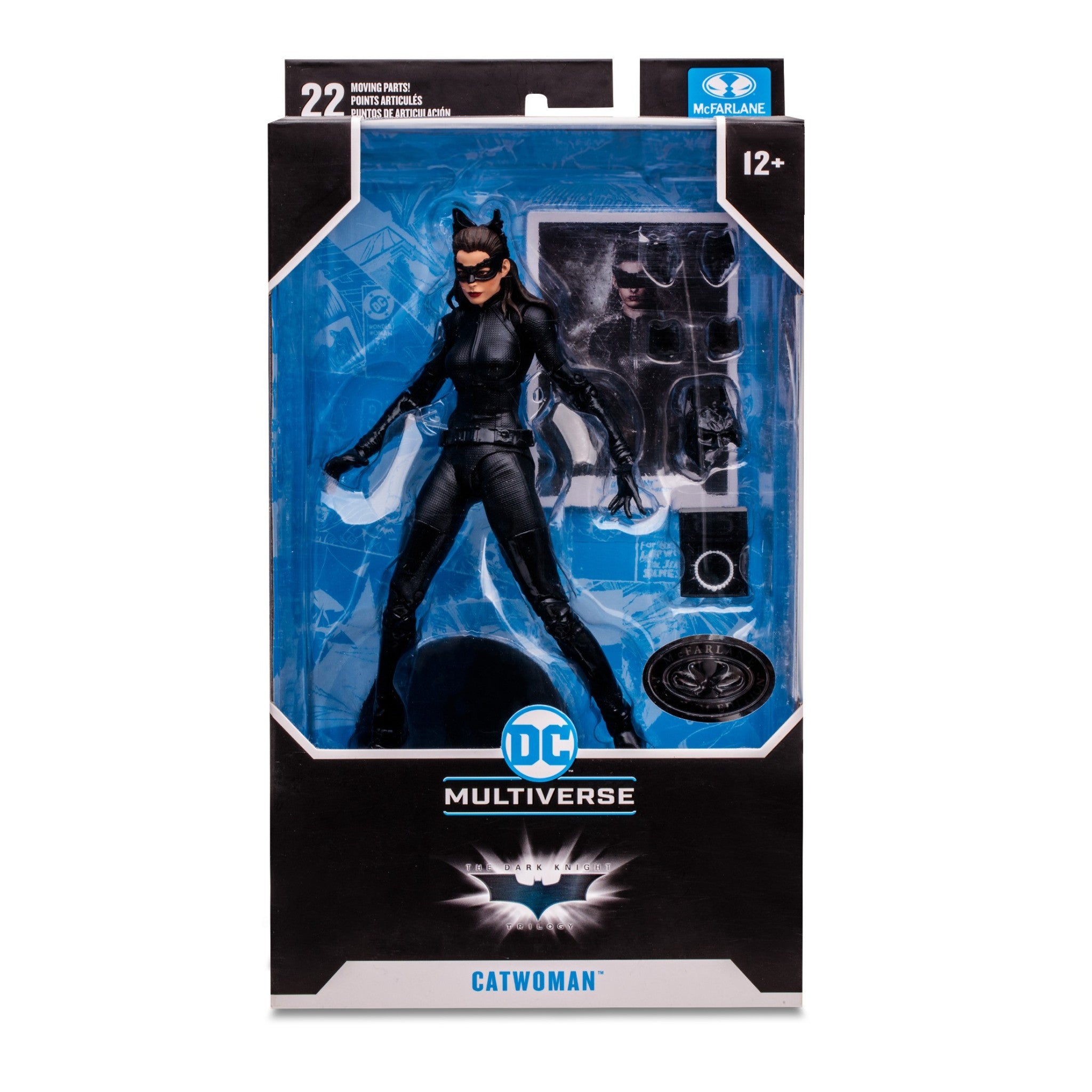 DC Multiverse The Dark Knight Rises Catwoman Gold Label PLATINUM McFarlane Toys