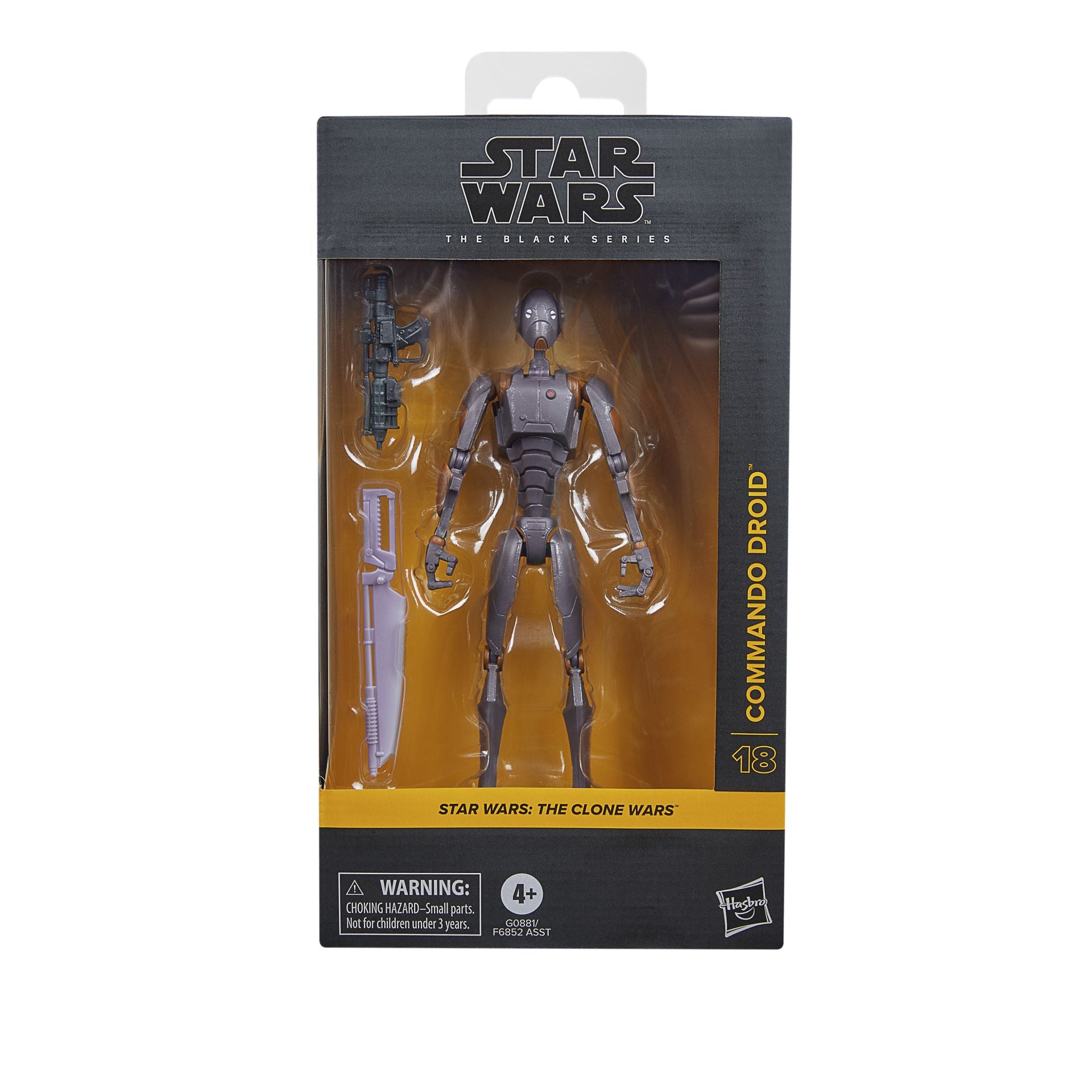 Star Wars Black Series 6" The Clone Wars Commando Droid