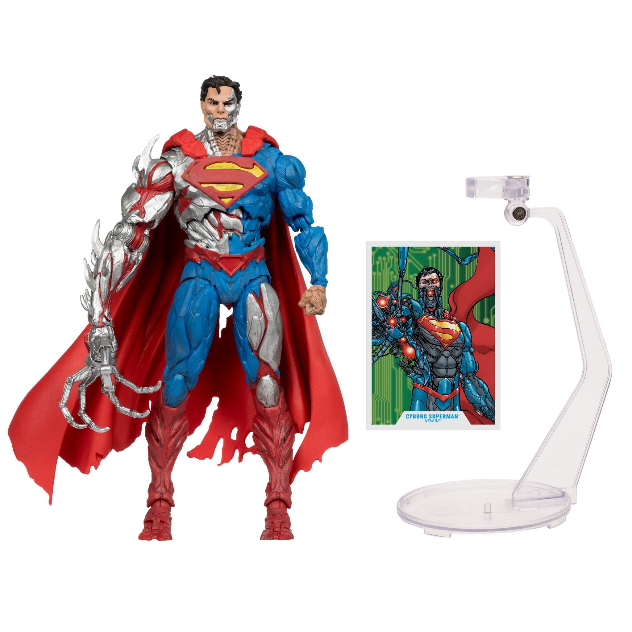 DC Multiverse New 52 Cyborg Superman PLATINUM - McFarlane Toys - 0