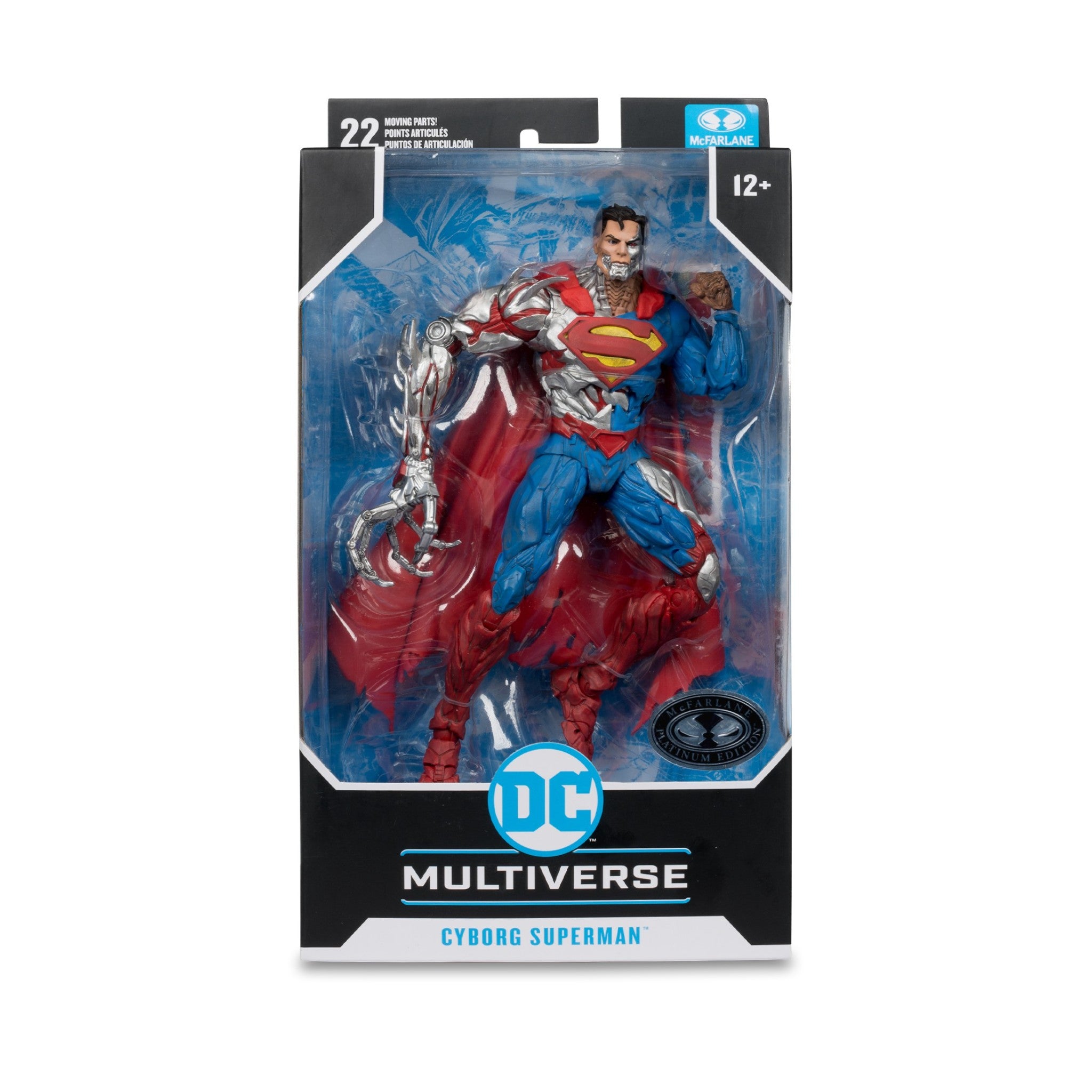 DC Multiverse New 52 Cyborg Superman PLATINUM - McFarlane Toys