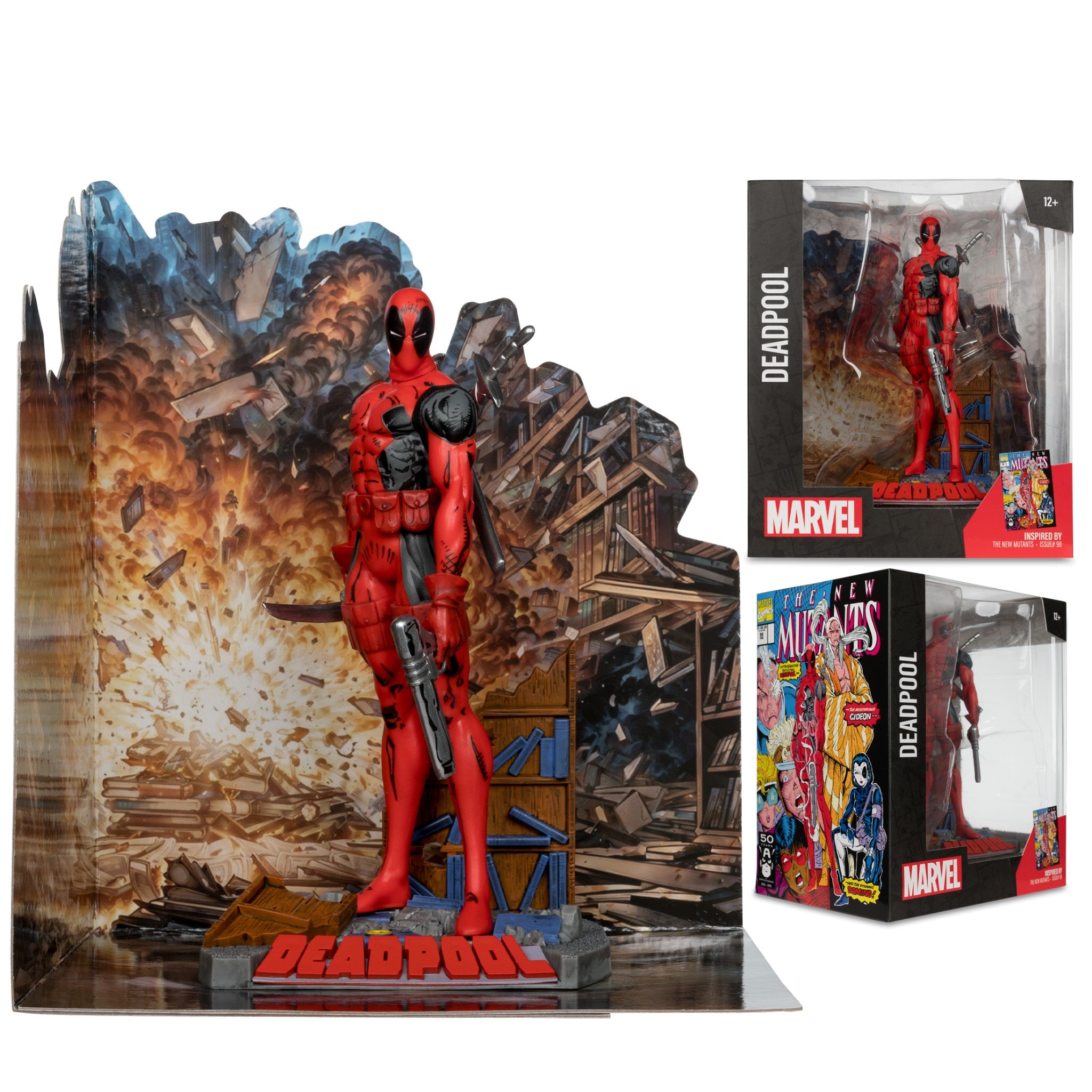 Marvel Deadpool 1:10 Scale The New Mutants #98 Rob Leighfield - McFarlane Toys