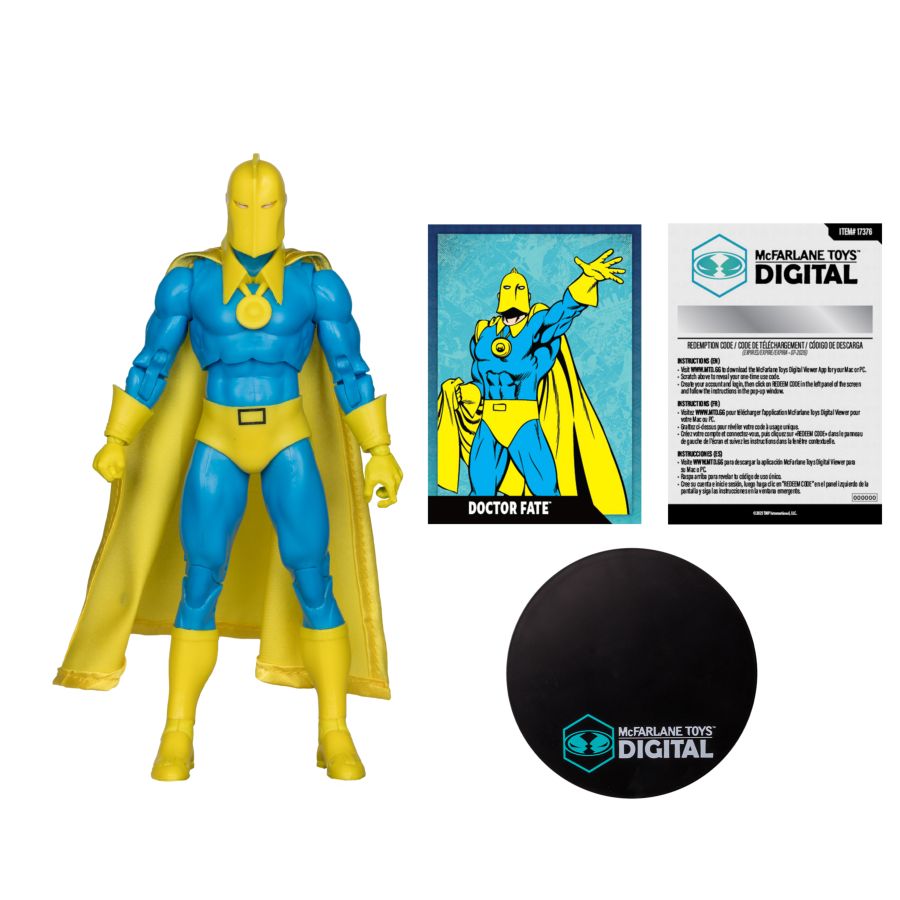 DC Multiverse Doctor Fate Silver Age - McFarlane DC Direct Digital - 0