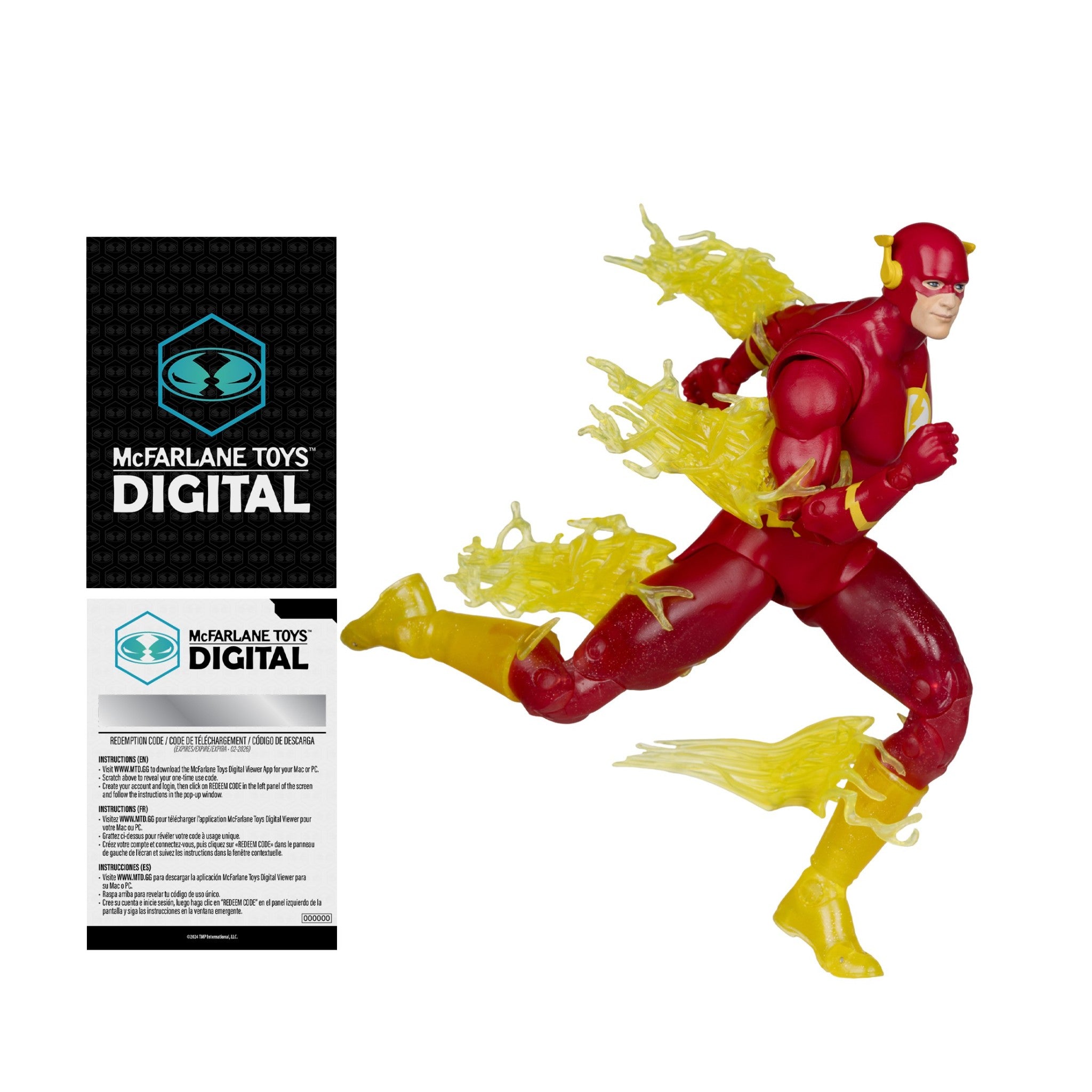 DC Multiverse The Flash Speed Force PLATINUM - McFarlane DC Direct Digital