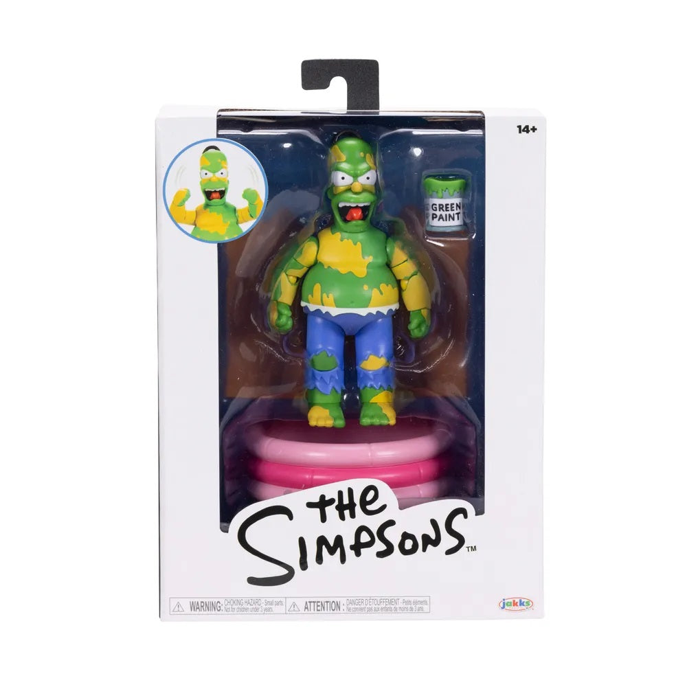 The Simpsons Premium Furious Homer Simpson 5" Figure - JAKKS Pacific