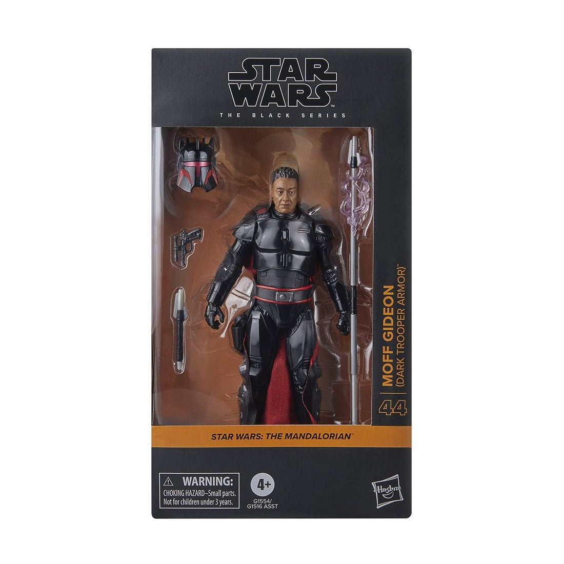 Star Wars Black Series 6" The Mandalorian Moff Gideon Dark Trooper Armor