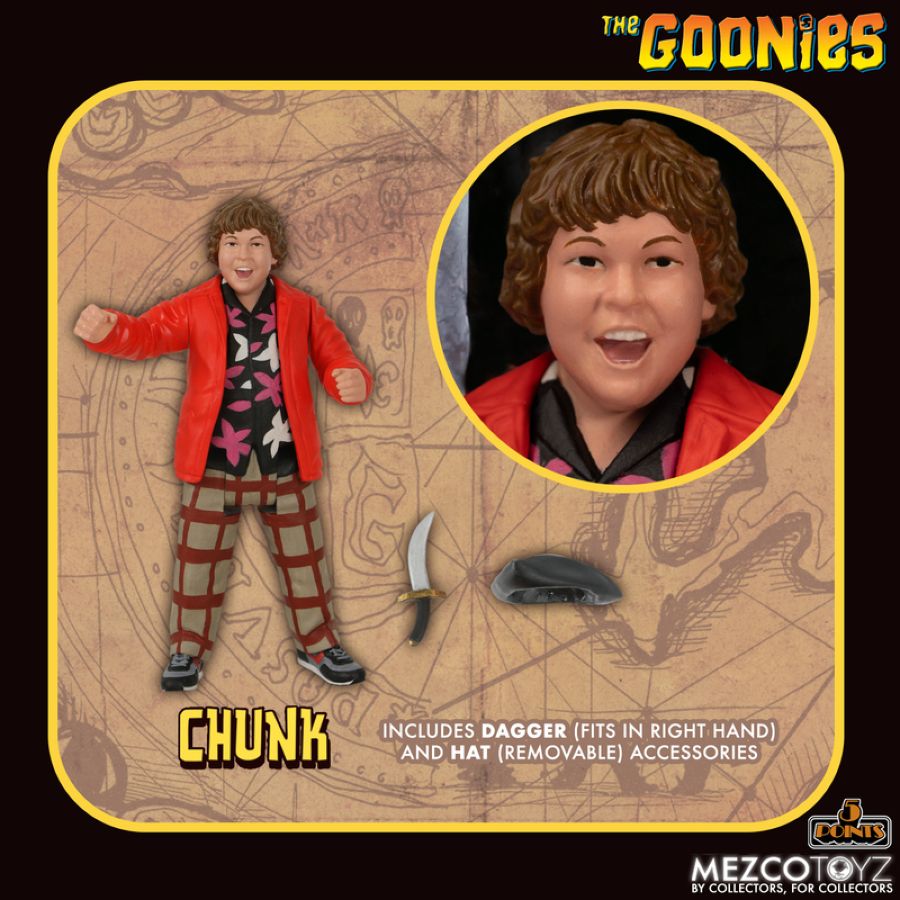 The Goonies 5 Points Figure Set of 5 - Mezco Toys