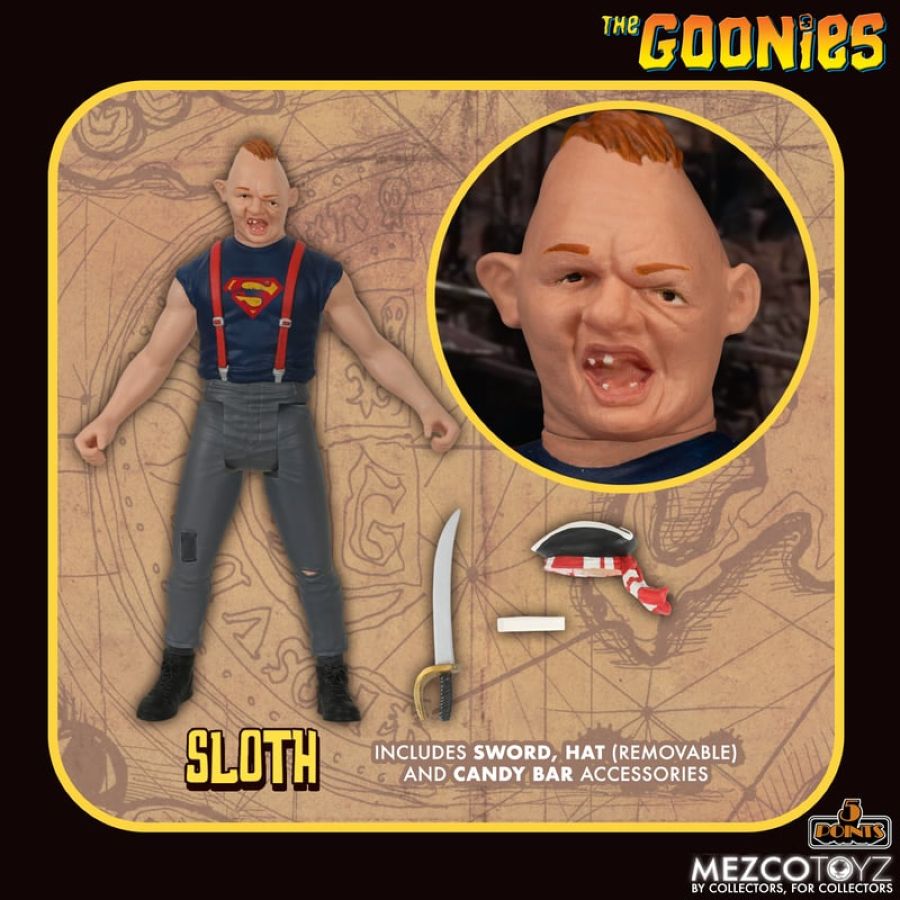 The Goonies 5 Points Figure Set of 5 - Mezco Toys