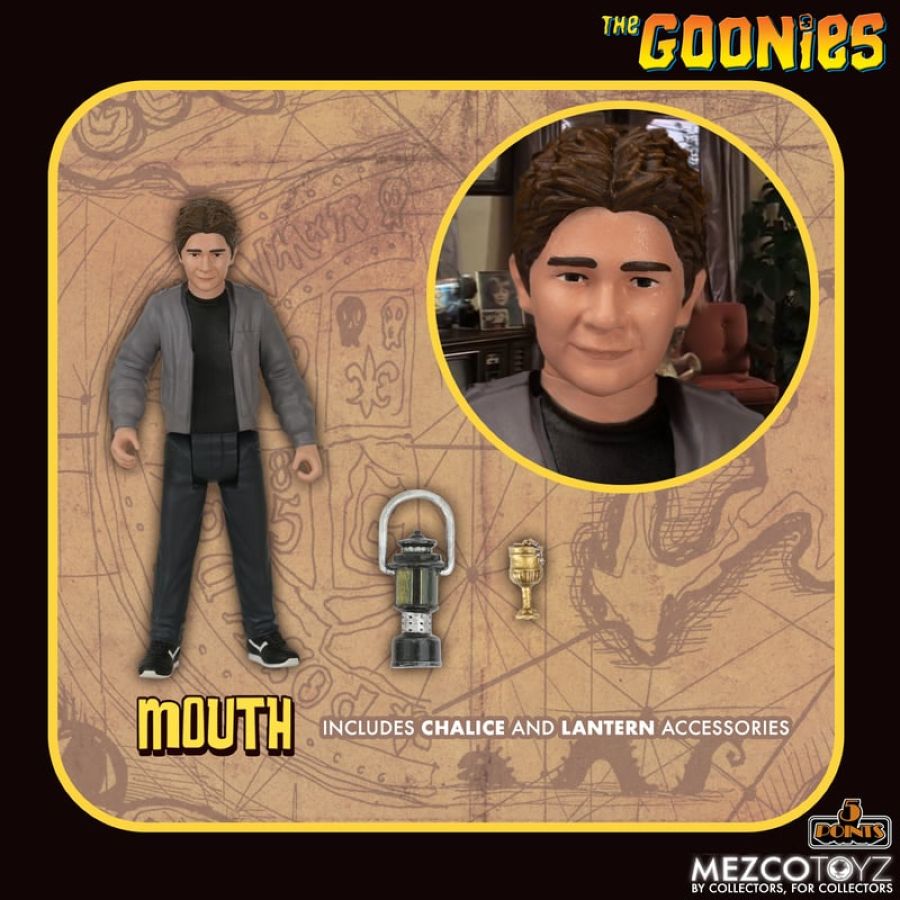 The Goonies 5 Points Figure Set of 5 - Mezco Toys