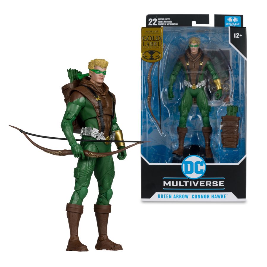 DC Multiverse Green Arrow Connor Hawke Gold Label- McFarlane Toys